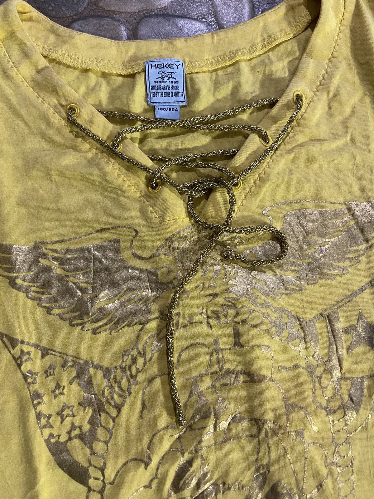 If Six Was Nine VTG Y2K HEKEY IFSX LONG SLEEVE T-SHIRT Size S / US 4 / IT 40 - 4 Thumbnail