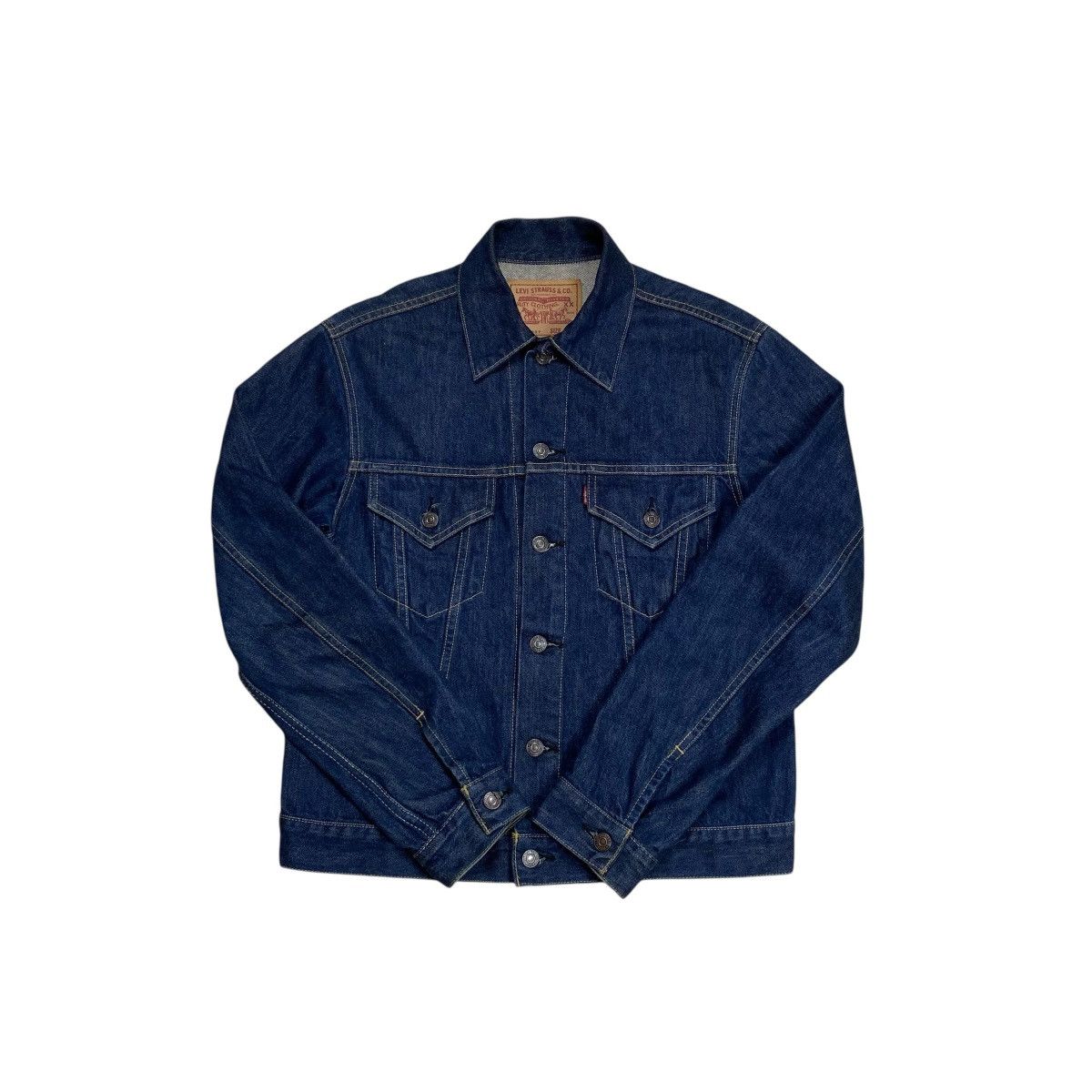 Levi's Vtg Levi’s Big’E Trucker Type III Denim Jacket Blue Indigo Size US L / EU 52-54 / 3 - 3 Thumbnail