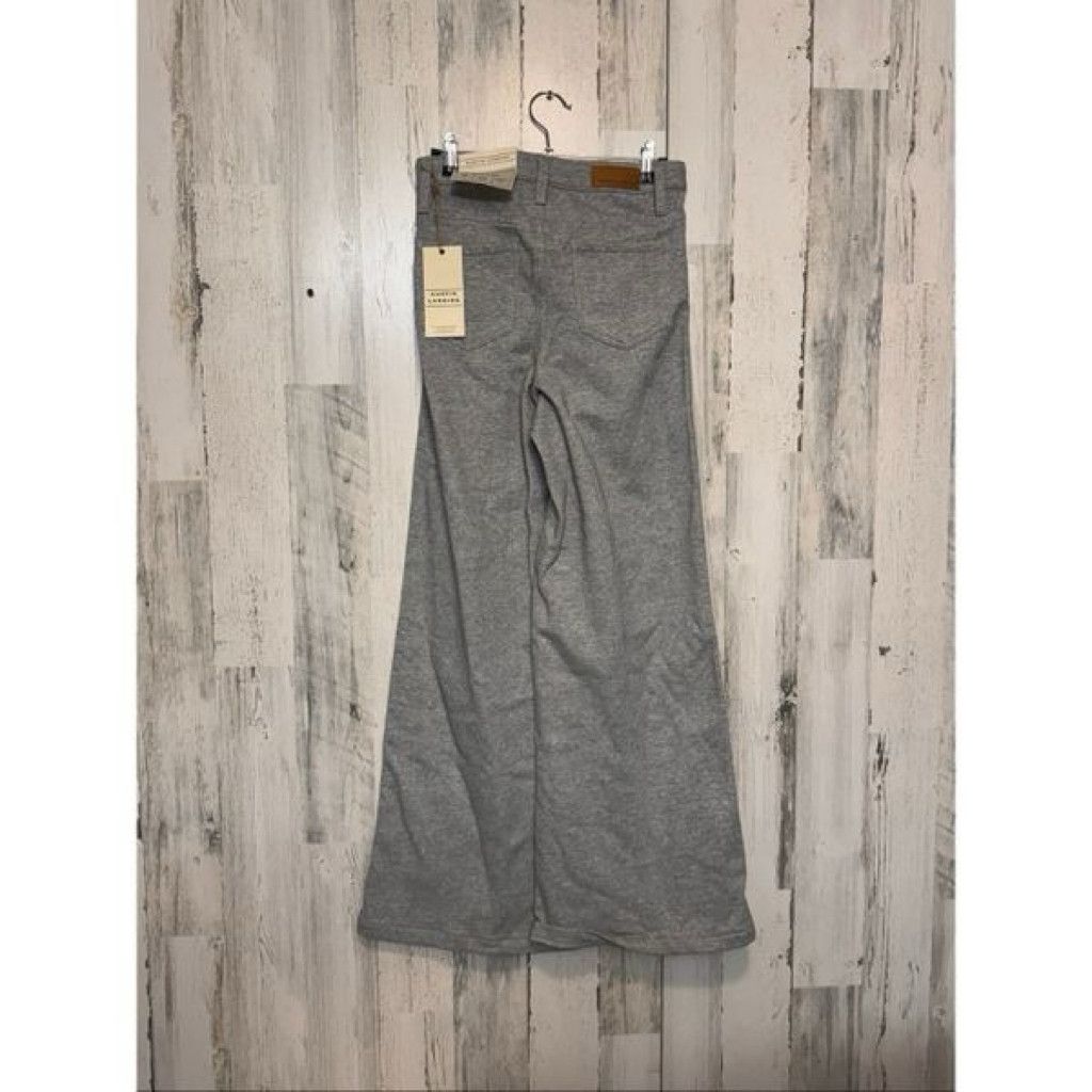 J Brand Austin Landing Women Size 0 Wide Leg Jeans Blue Stripe Denim Size 24" / US 00 / IT 34 - 7 Thumbnail