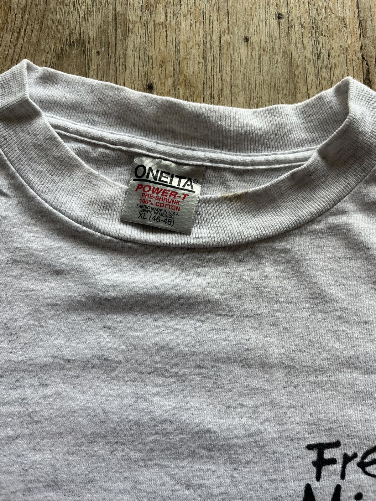 Vintage Vintage Free MIKE TYSON 90’s Tshirt Size US XL / EU 56 / 4 - 5 Thumbnail