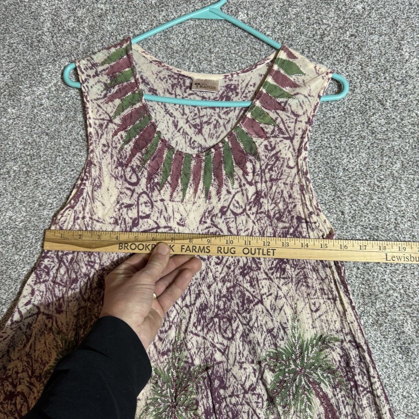 Other Boho Peasant Dress Free Size Lagenlook Hippie Ethereal Artsy Size ONE SIZE - 2 Thumbnail