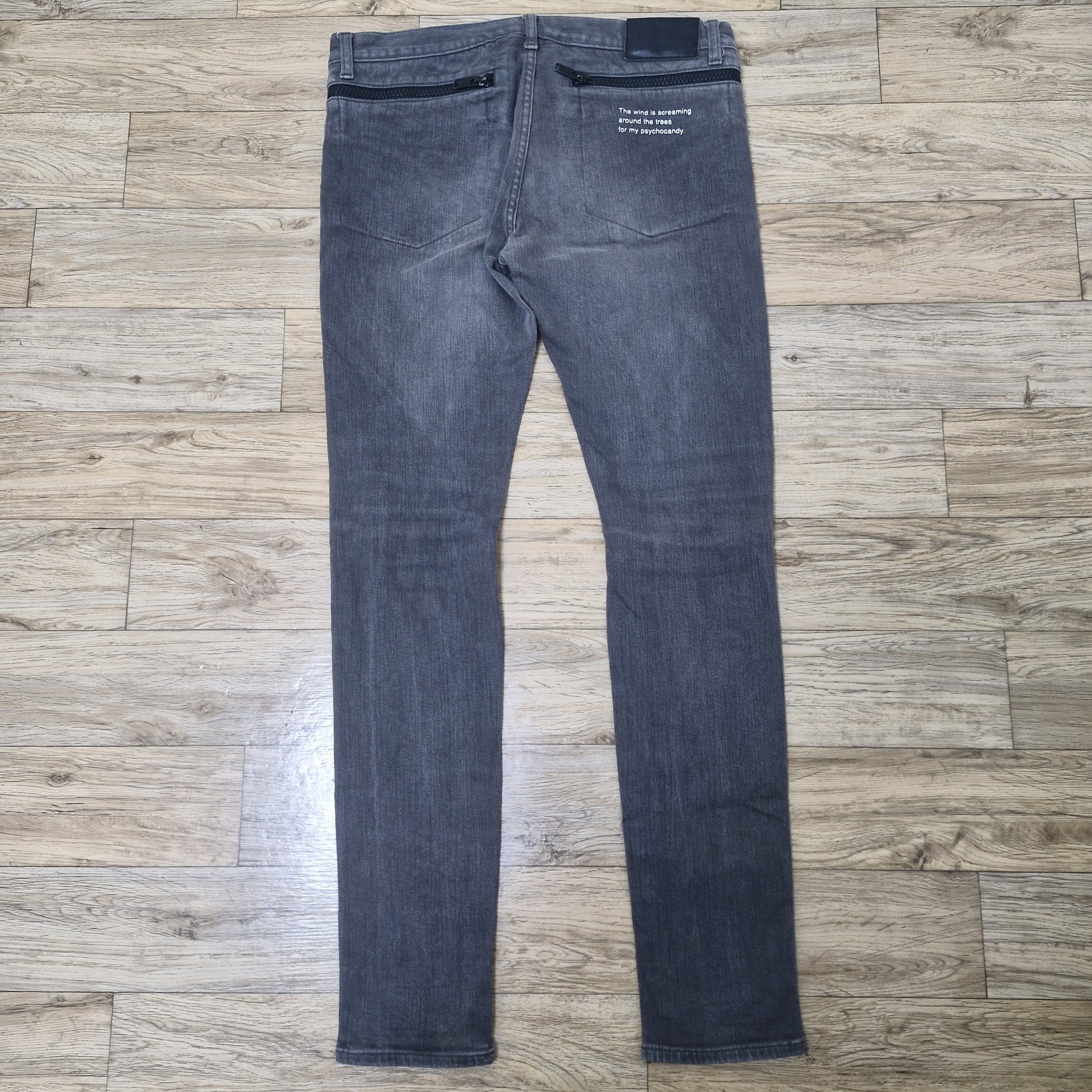 Undercover UNDERCOVER SS14 Psychocandy Distressed Zipper Denim Size US 32 / EU 48 - 2 Thumbnail