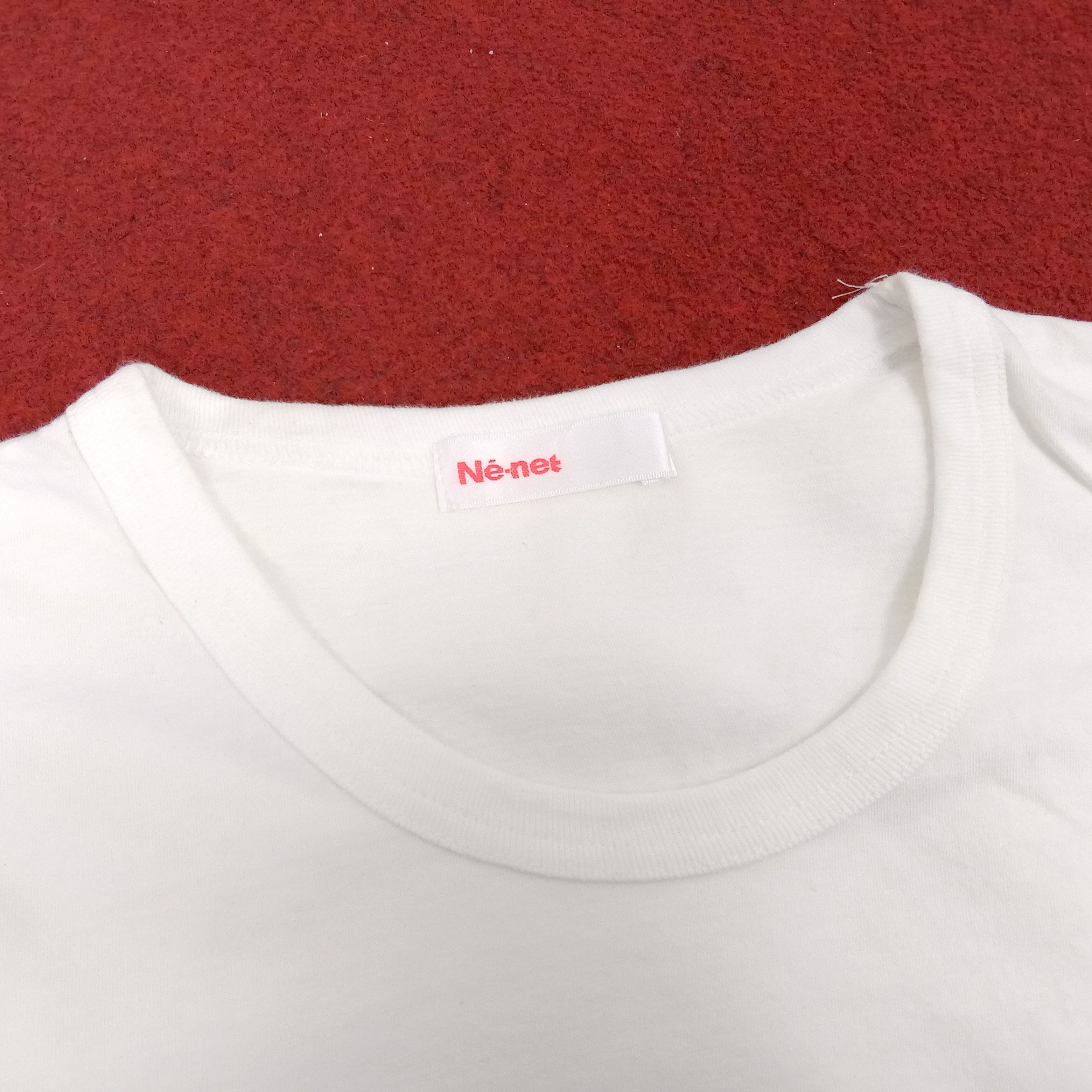 Designer × Issey Miyake × Ne-Net Ne-Net Japanese Designer Brand Issey Miyake Logo Tshirt Size XS / US 0-2 / IT 36-38 - 8 Thumbnail
