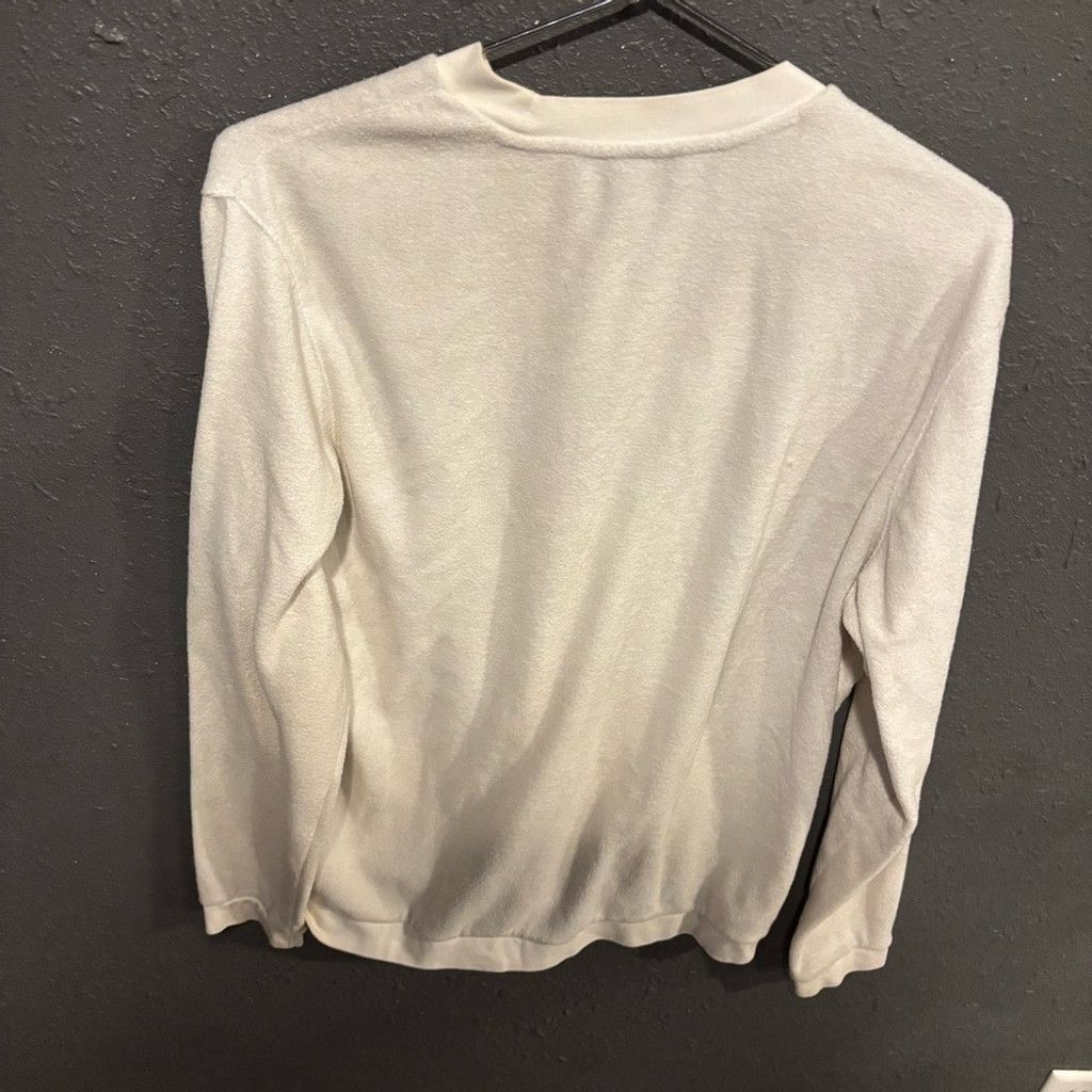 Adidas Adidas Men's Off-White Sweatshirt Size US M / EU 48-50 / 2 - 3 Thumbnail