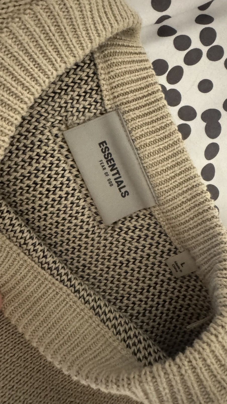 Fear of God Fear of God essentials knit sweater Size US L / EU 52-54 / 3 - 3 Thumbnail