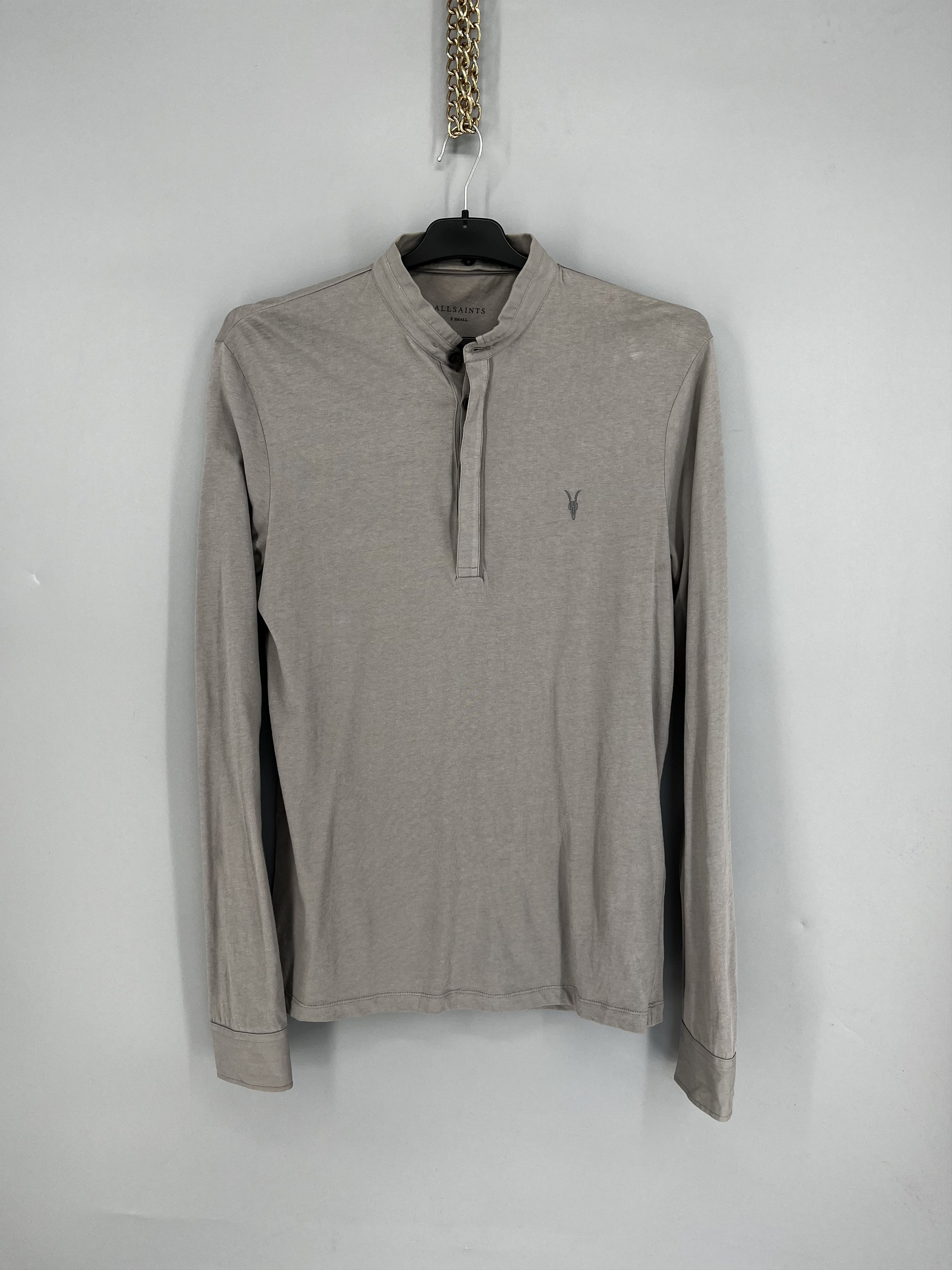 Allsaints Vintage Basic Allsaints Mini Logo Basic Tee Old Money Size US XS / EU 42 / 0 - 1 Thumbnail