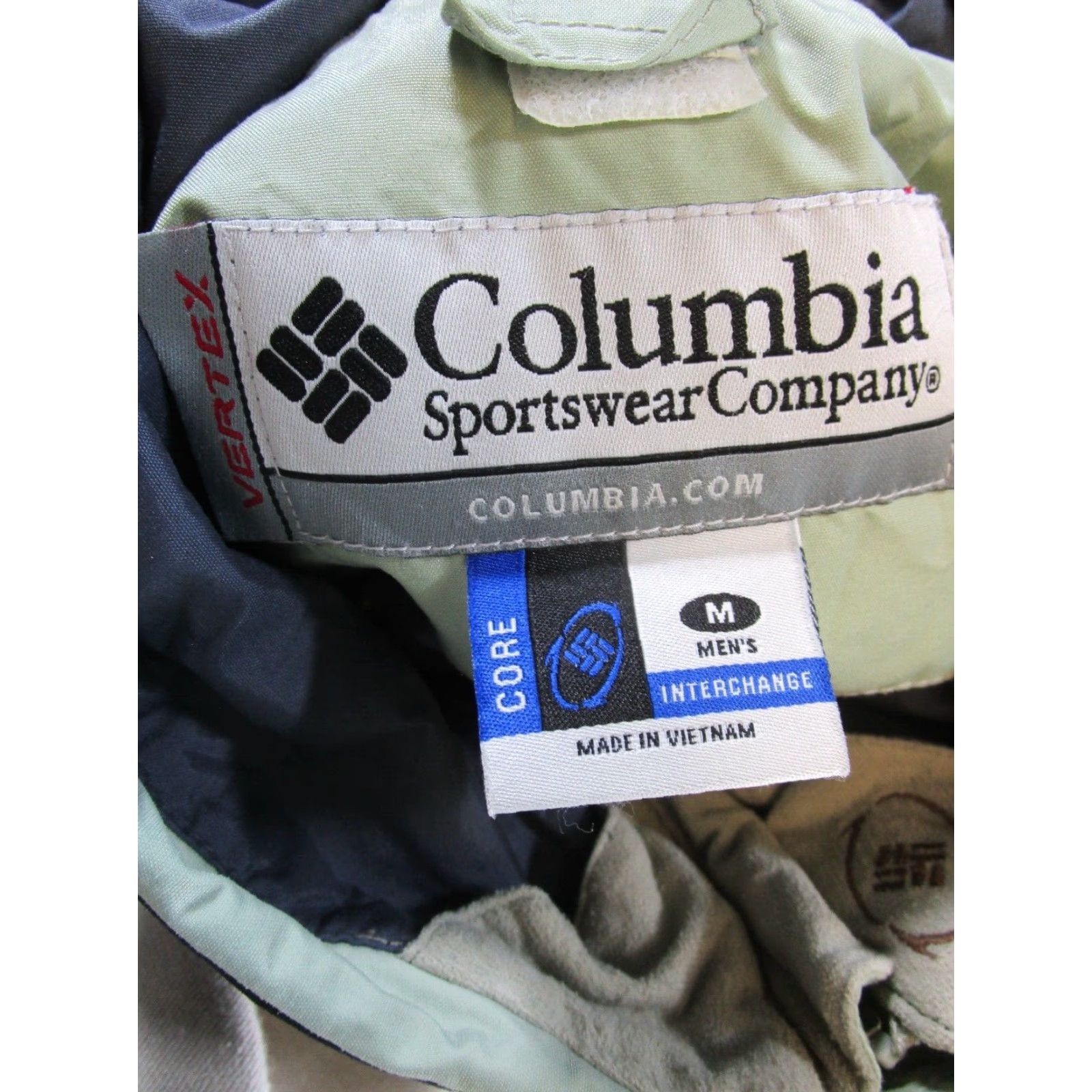 Vintage VINTAGE Columbia Vertex Jacket Mens M Green Black Interchange Windbreaker 90s Style Hiking Skiing Mens Size US M / EU 48-50 / 2 - 3 Thumbnail