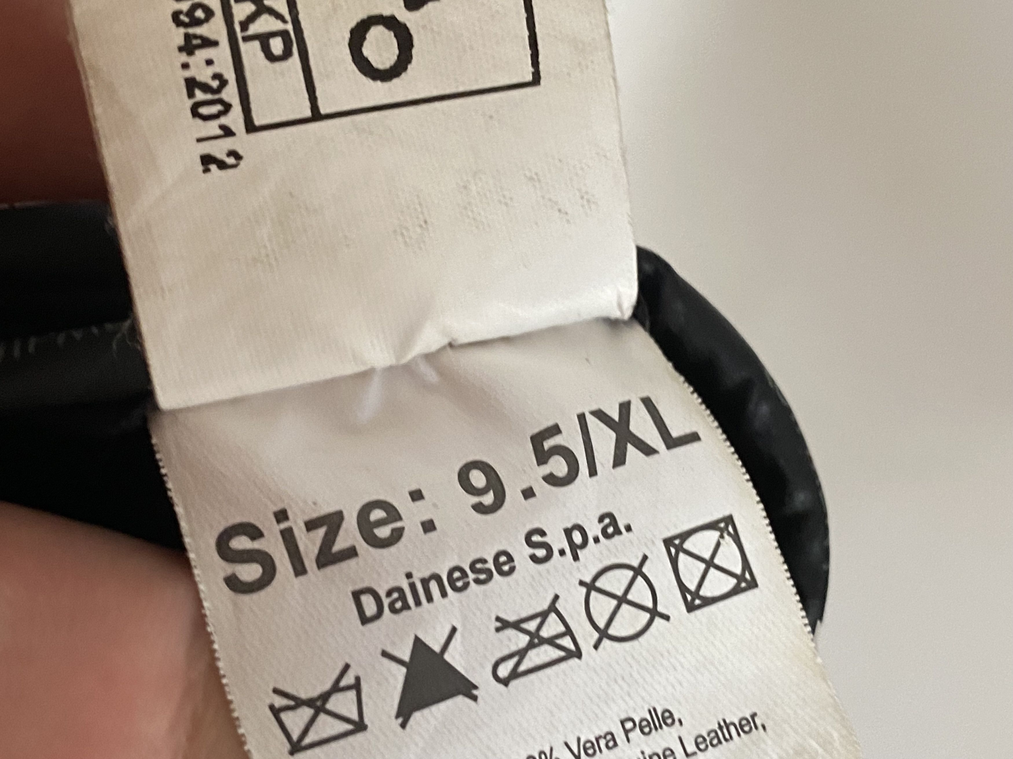 Dainese DAINESE CARBON COVER S-ST LEATHER MOTORCYCLE GLOVES Size ONE SIZE - 10 Thumbnail