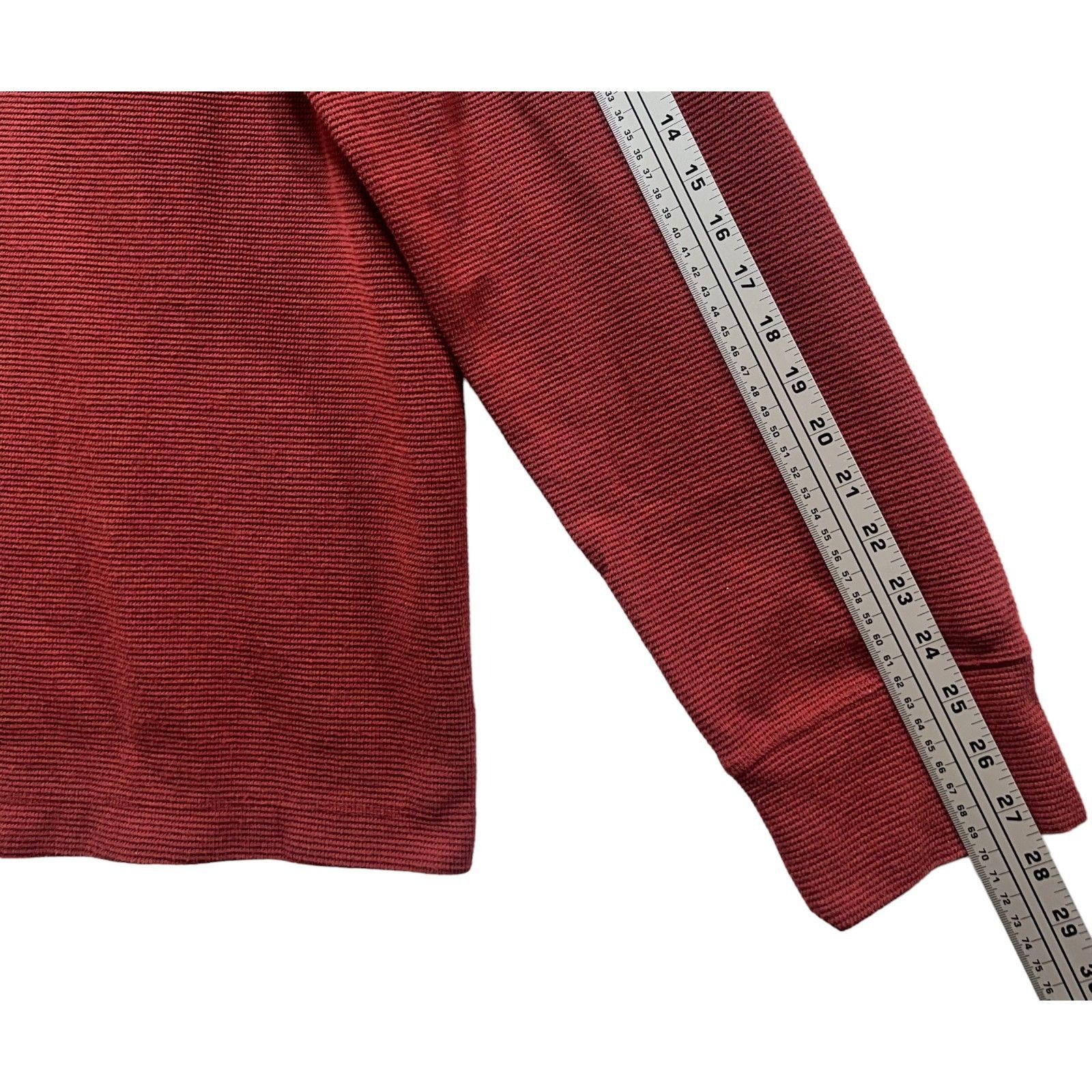 Other GoodFellow - Men's Long Sleeve Henley T-Shirt - Red - XXL Size US XXL / EU 58 / 5 - 9 Thumbnail