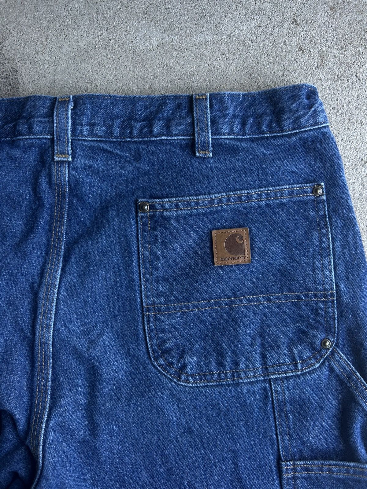 Carhartt Vintage Carhartt Denim carpenter work pants Size US 36 / EU 52 - 1 Thumbnail
