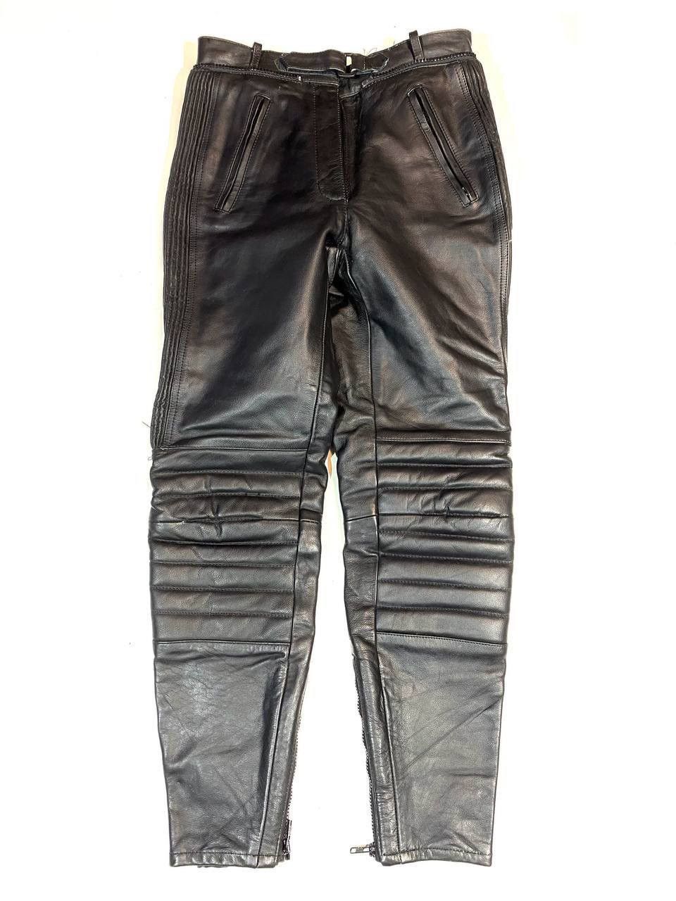 Vintage Vintage Rare Moto Racing Leather Pants Size US 29 - 1 Thumbnail