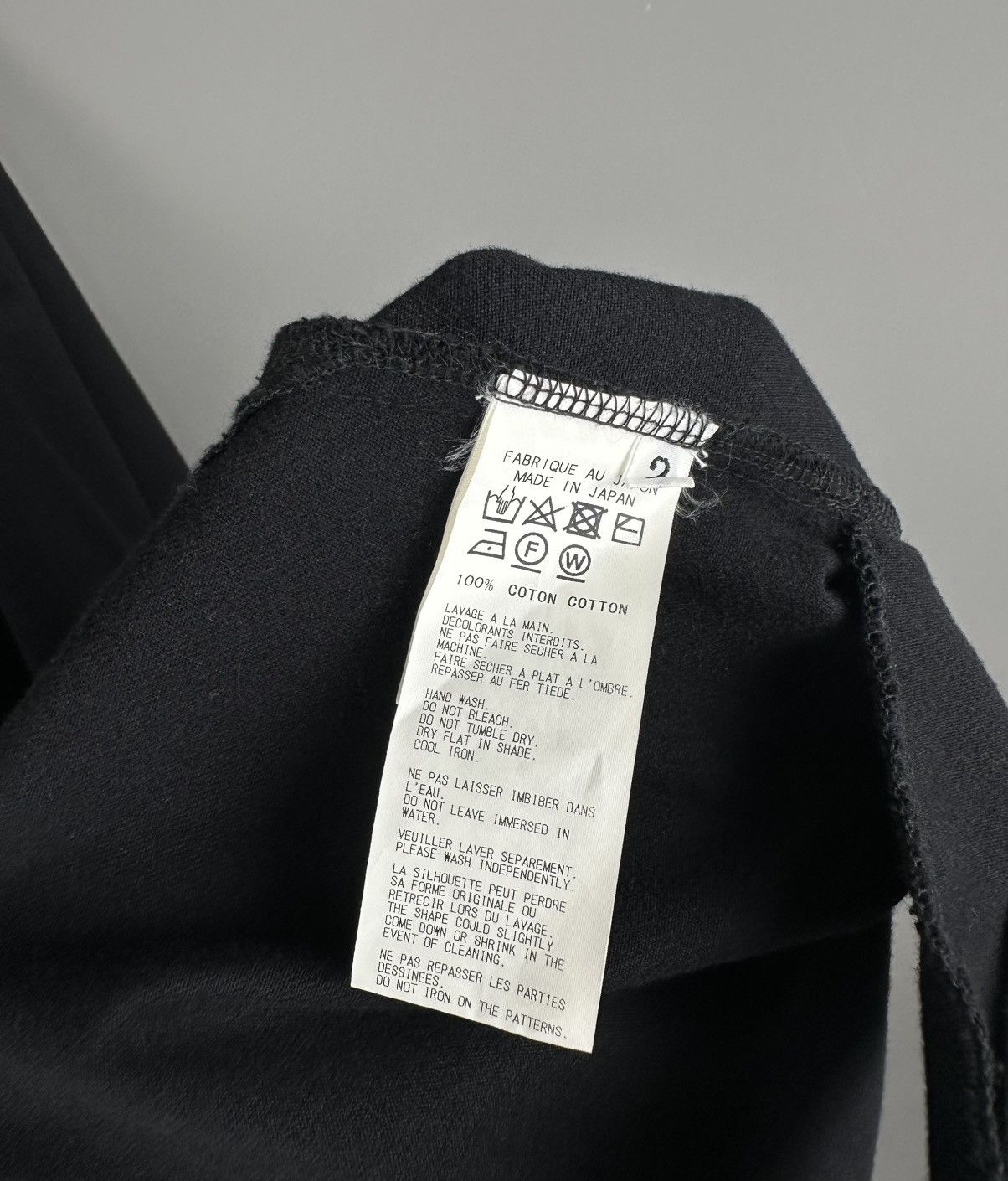 Yohji Yamamoto Yohji Yamamoto - Black and Black A/W17 - Back Hit Message Size XS / US 0-2 / IT 36-38 - 13 Thumbnail
