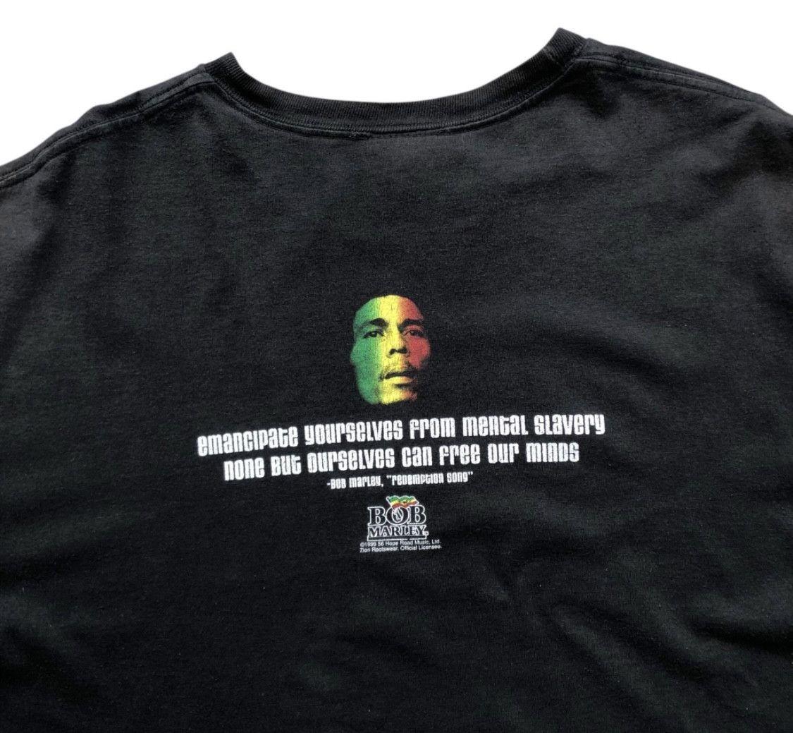 Zion Rootswear Vintage Bob Marley XL Redemption Song 1999 Size US XL / EU 56 / 4 - 3 Thumbnail