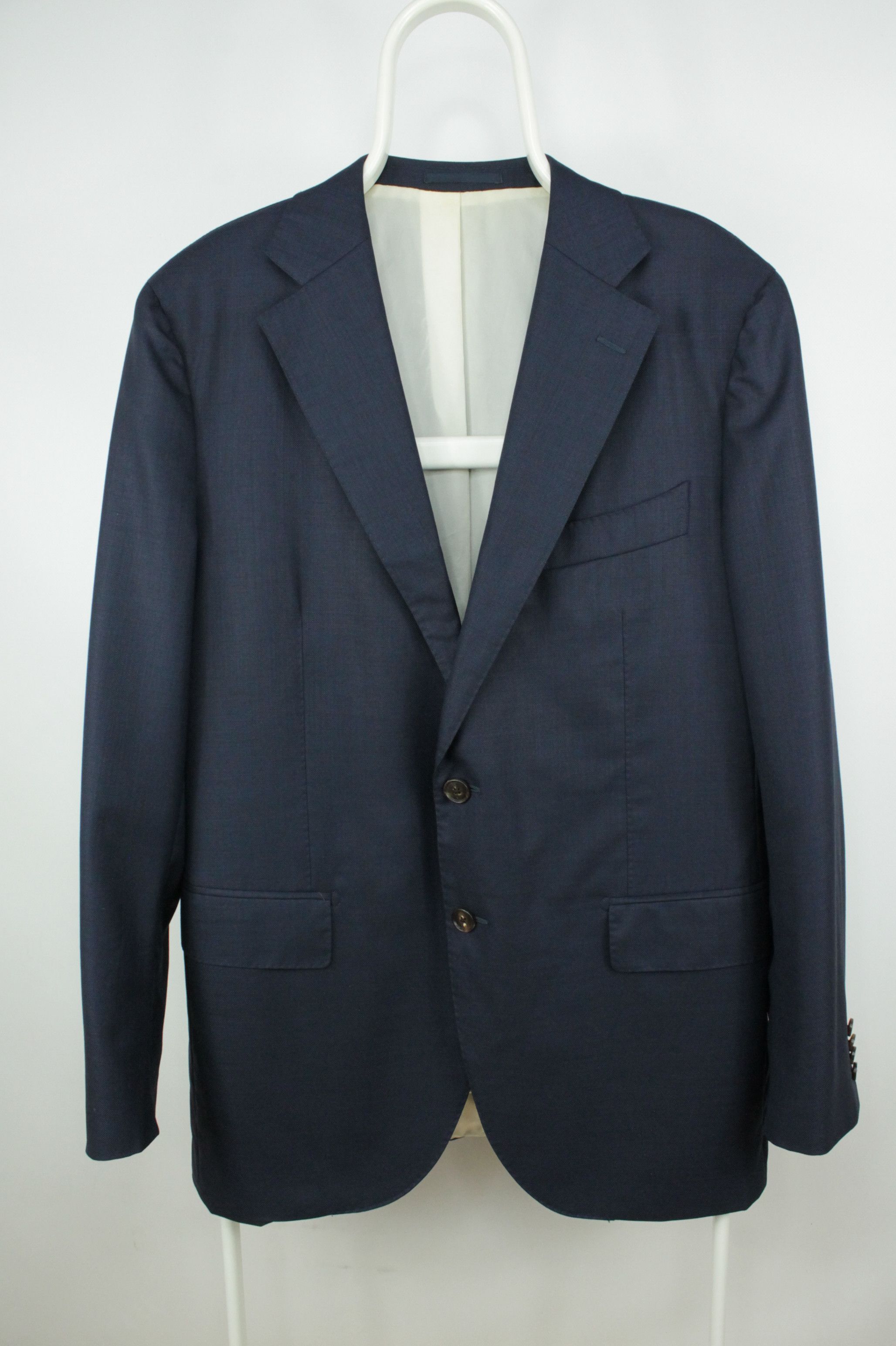 Suitsupply Suitsupply Hartford Ethomas Super 150 Slim Fit Blazer Jacket Size US L / EU 52-54 / 3 - 1 Thumbnail