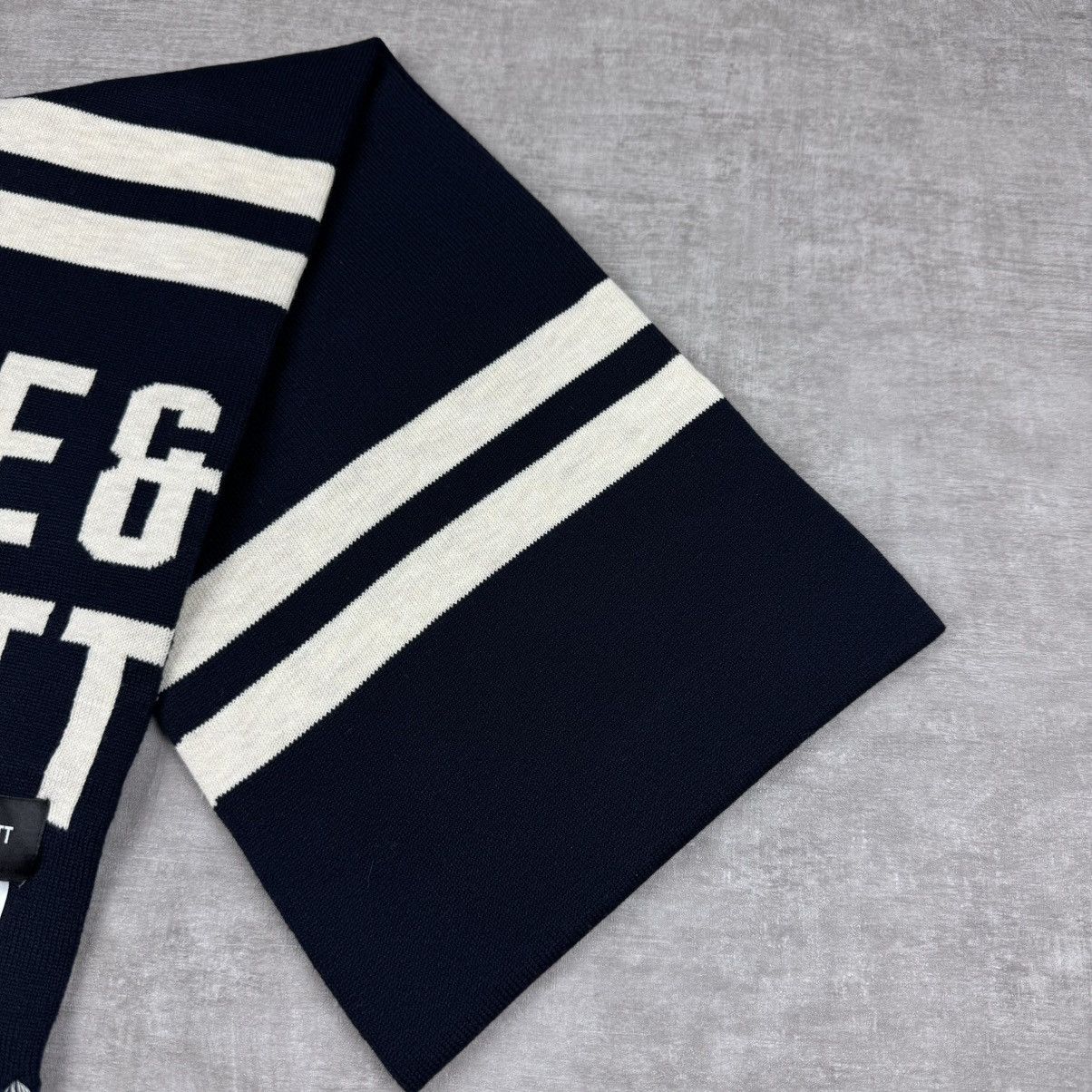 Lyle & Scott Lyle & Scott Navy Scarf Size ONE SIZE - 5 Thumbnail