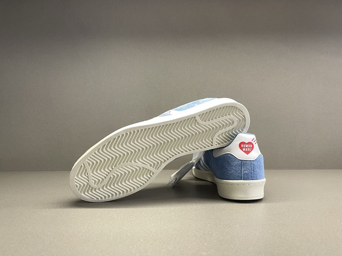Adidas × Pharrell Adidas Campus Human Made Blue Size US 11 / EU 44 - 9 Thumbnail