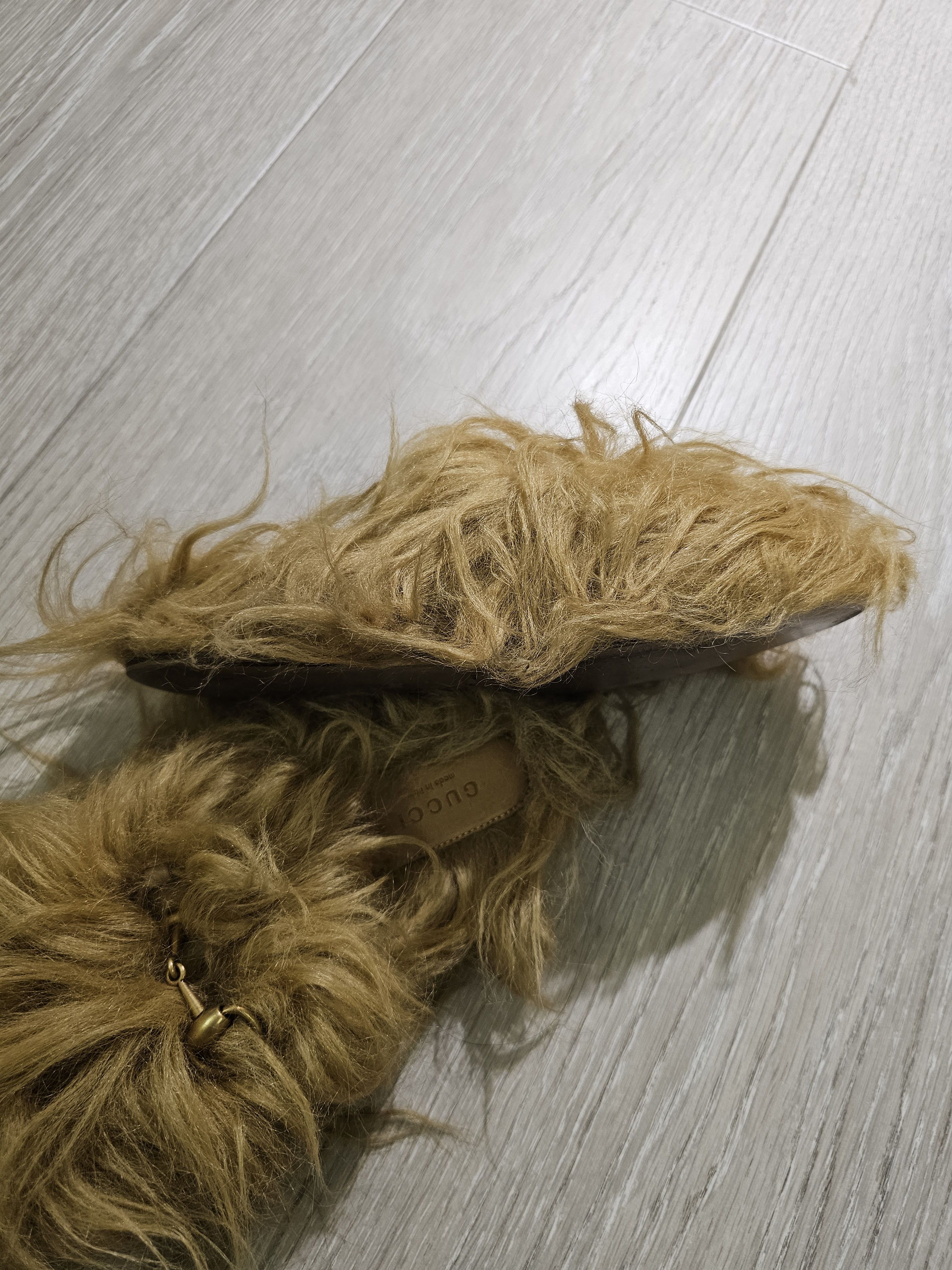 Gucci Gucci Princetown Horsebit Long Hair Slippers Size US 8 / IT 38 - 6 Thumbnail