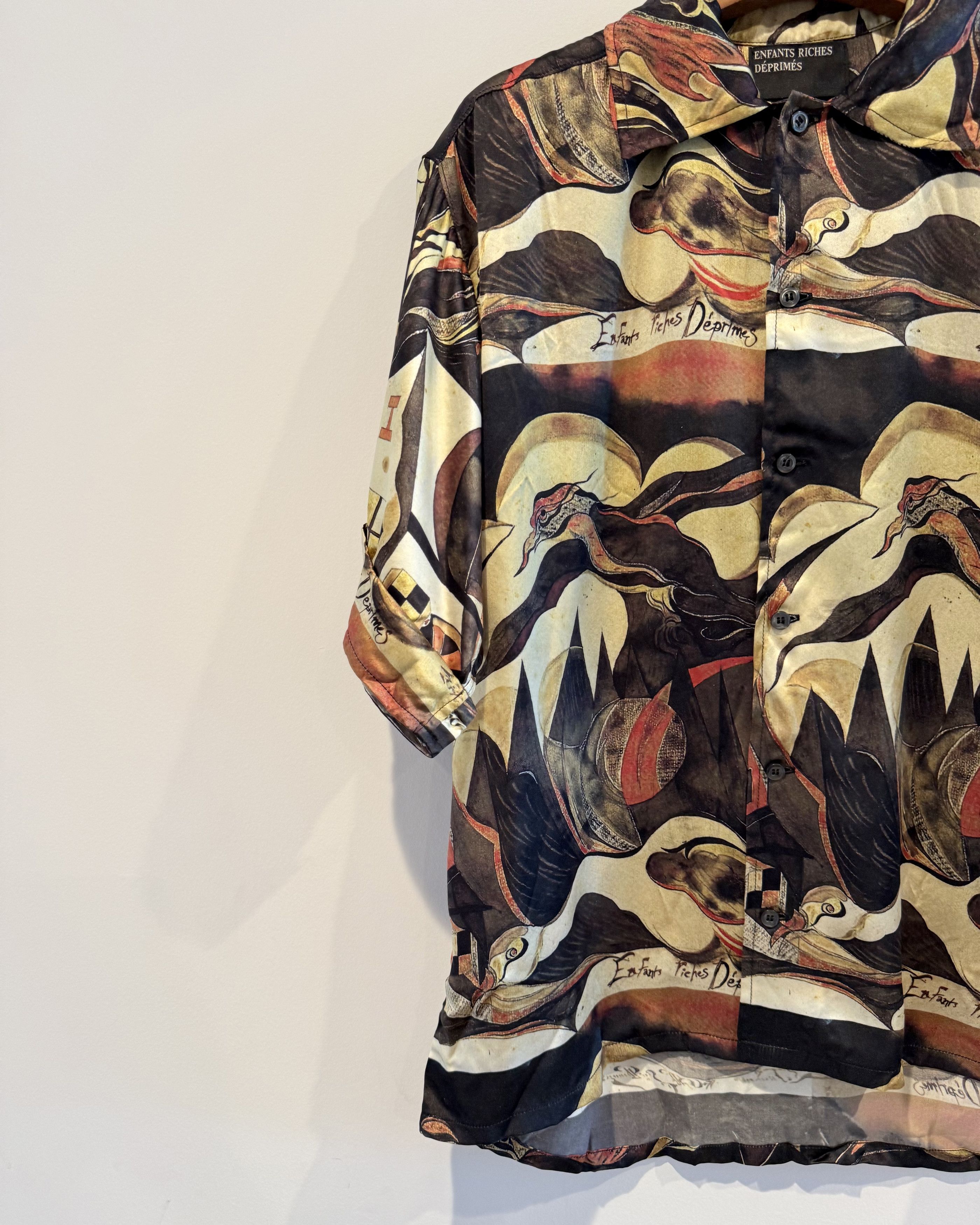 Enfants Riches Deprimes Enfants Riches Deprimes Silk Multicolor Broken Violin Shirt Size US S / EU 44-46 / 1 - 4 Thumbnail