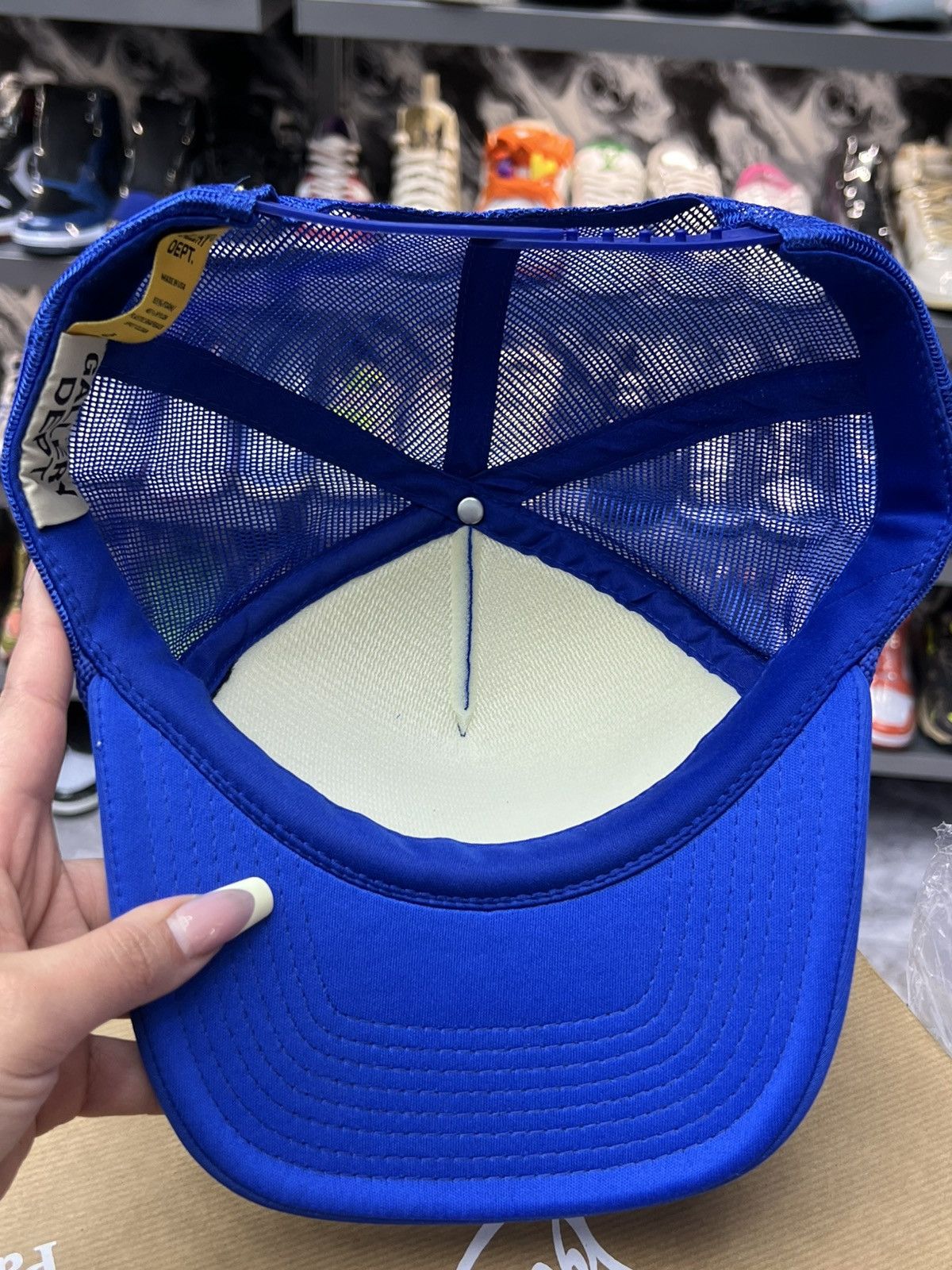 Gallery Dept. Gallery Dept Logo Print Trucker Cap Size ONE SIZE - 8 Thumbnail
