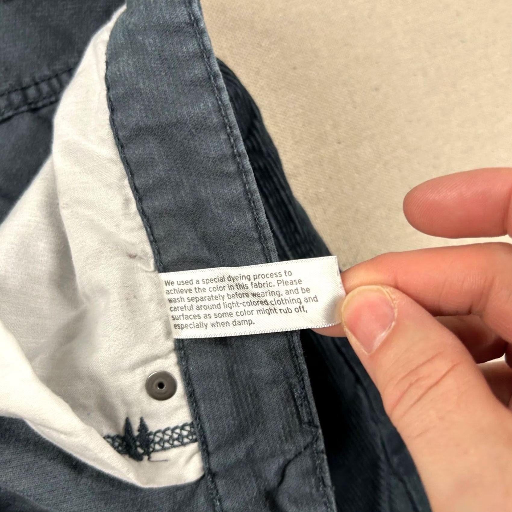 Eddie Bauer Eddie Bauer Pants Mens 38x32 Corduroy Classic Blue Straight 5-Pocket Button Zip Size US 38 / EU 54 - 7 Thumbnail