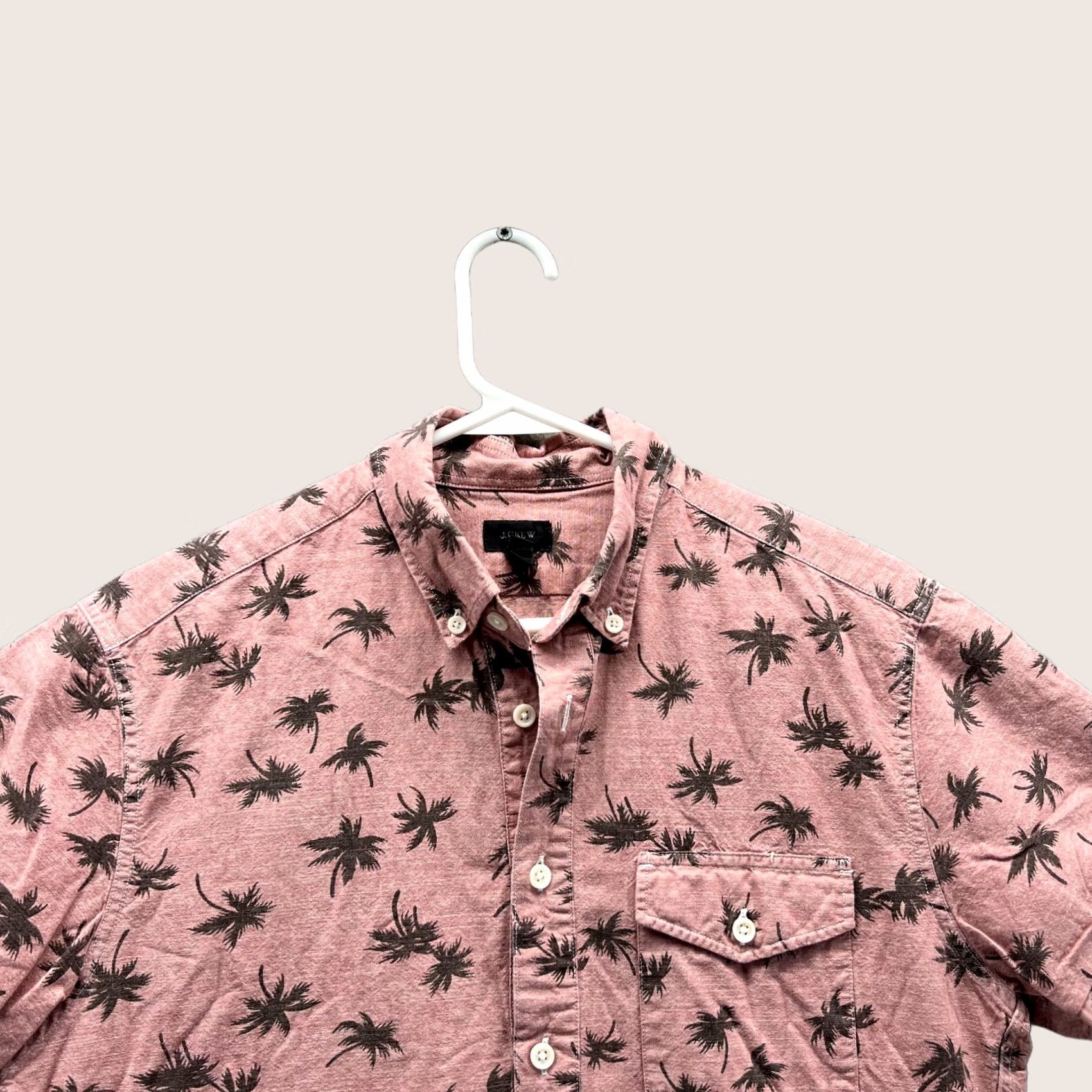 J.Crew J.CREW Shirt Men Small Pink Black Floral All Seasons Short Sleeve Button-Up 40 in Chest Mens Regular Spring Summer Winter N/A Size US S / EU 44-46 / 1 - 1 Thumbnail