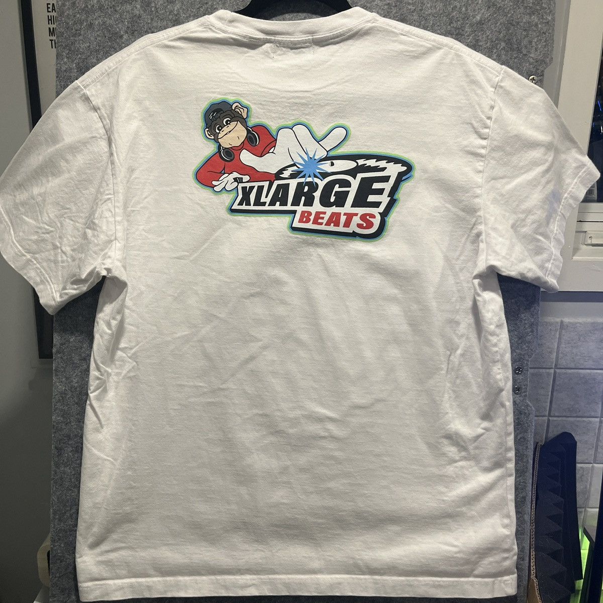X-LARGE XLarge Brand Gorilla DJ Hip Hop white medium Size US M / EU 48-50 / 2 - 2 Thumbnail