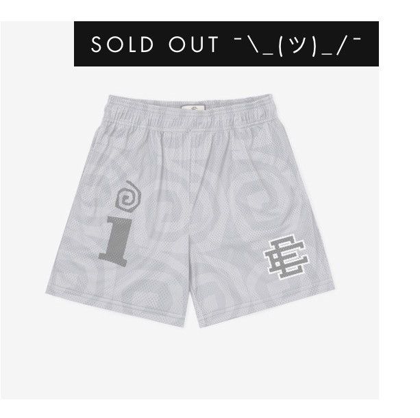 Eric Emanuel NEW Eric Emanuel x Interscope Records Basic Shorts Large Size US 34 / EU 50 - 2 Thumbnail