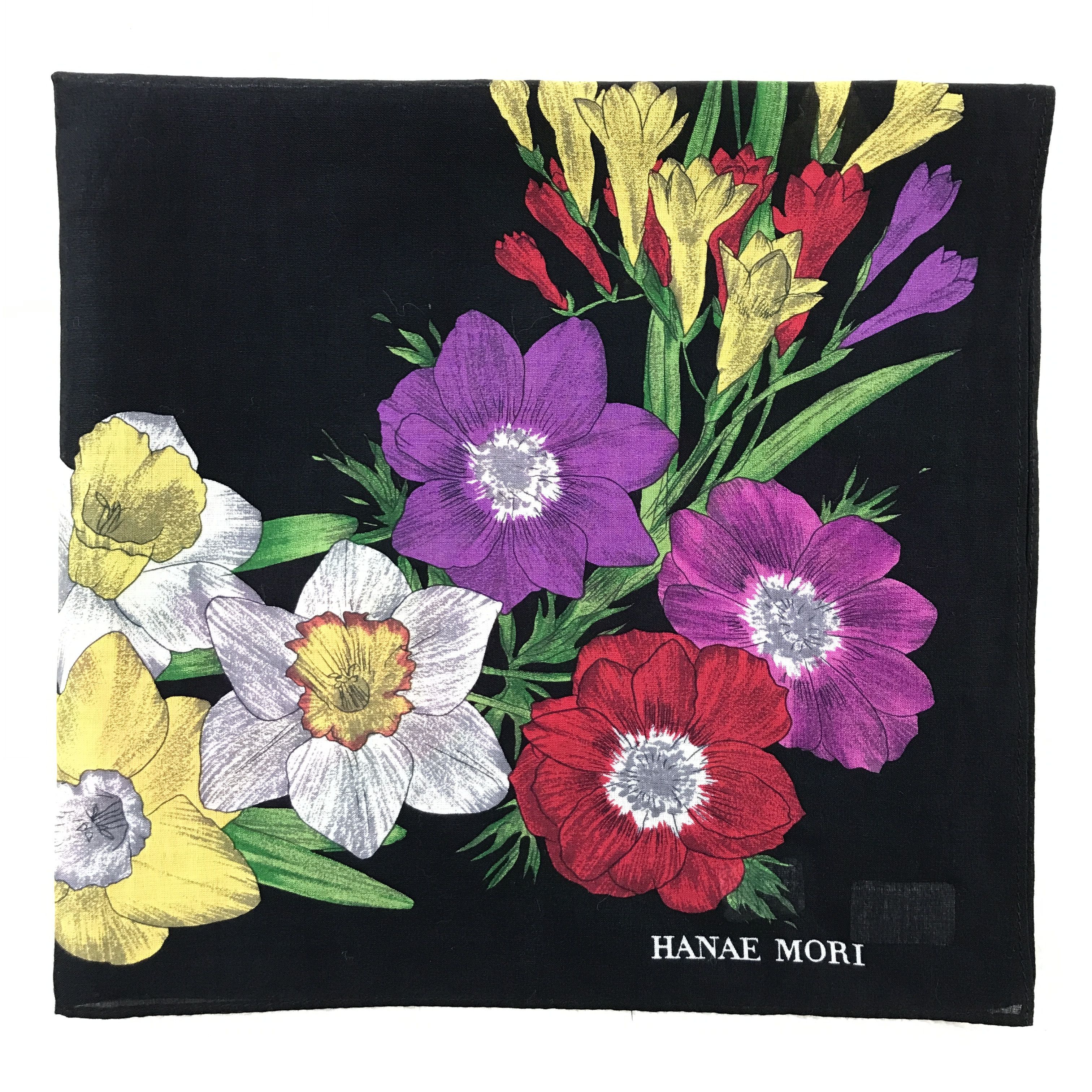 Hanae Mori × Japanese Brand × Vintage Vintage Hanae Mori Bandana Neckerchief Handkerchief Size ONE SIZE - 2 Thumbnail