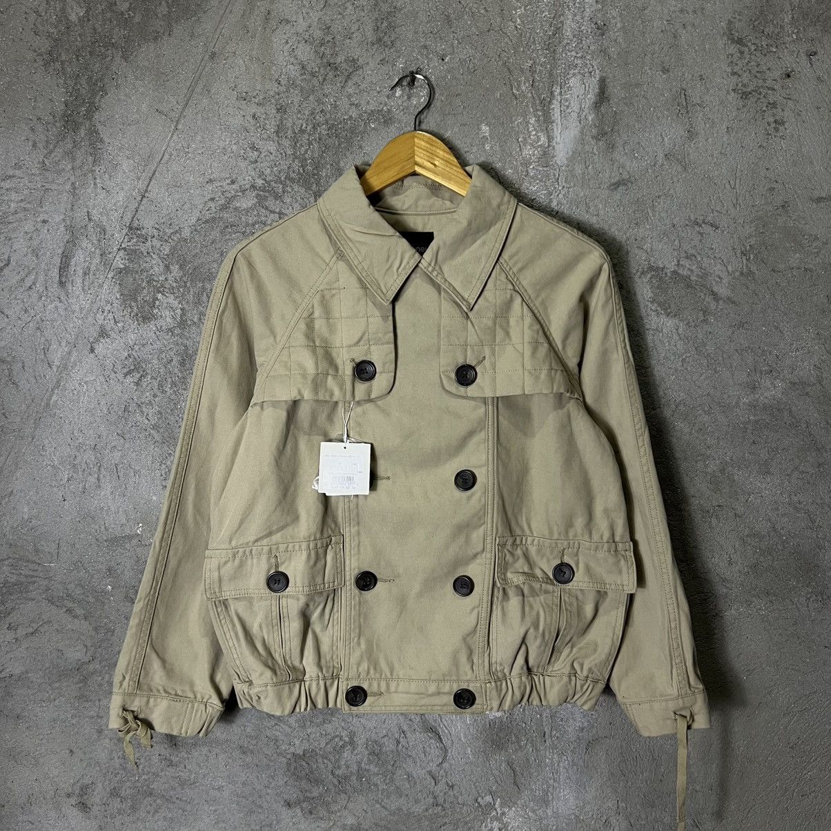 Ne-Net Issey Miyake Ne-net - Summer 2015 - Double Breasted Peacoat Size S / US 4 / IT 40 - 1 Thumbnail