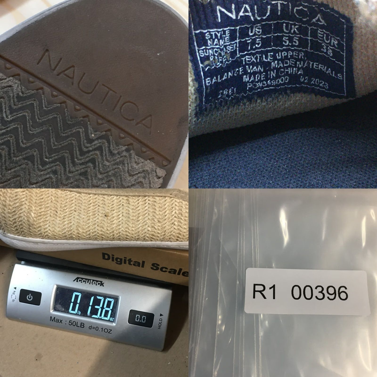 Nautica Nautica Shoes Womens 7.5 Sunchaser Slip On Loafers Beige Casual Low Top Round Size M / US 6-8 / IT 42-44 - 10 Thumbnail