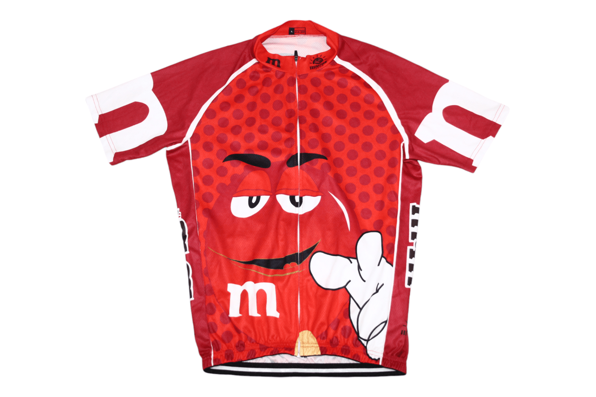 Other Brainstorm Gear 2015 Men's M&Ms Red Cycling Jersey Size US L / EU 52-54 / 3 - 1 Thumbnail