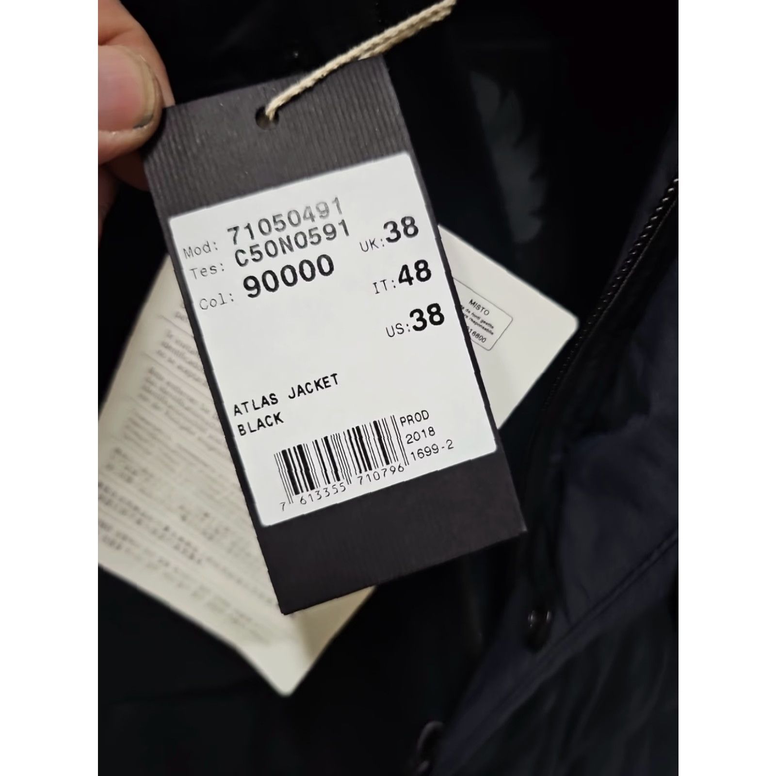 Belstaff VINTAGE Belstaff Down Filled Atlas Jacket 38 Black Men Jacket Parka 12/4 23 Chest 31 Length Size US XXS / EU 40 - 3 Thumbnail