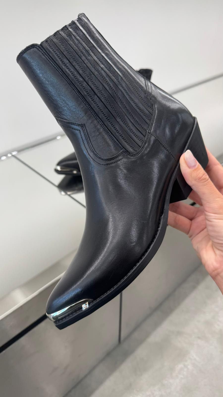 Celine Celine Western Boots Boots Size US 7 / IT 37 - 2 Thumbnail