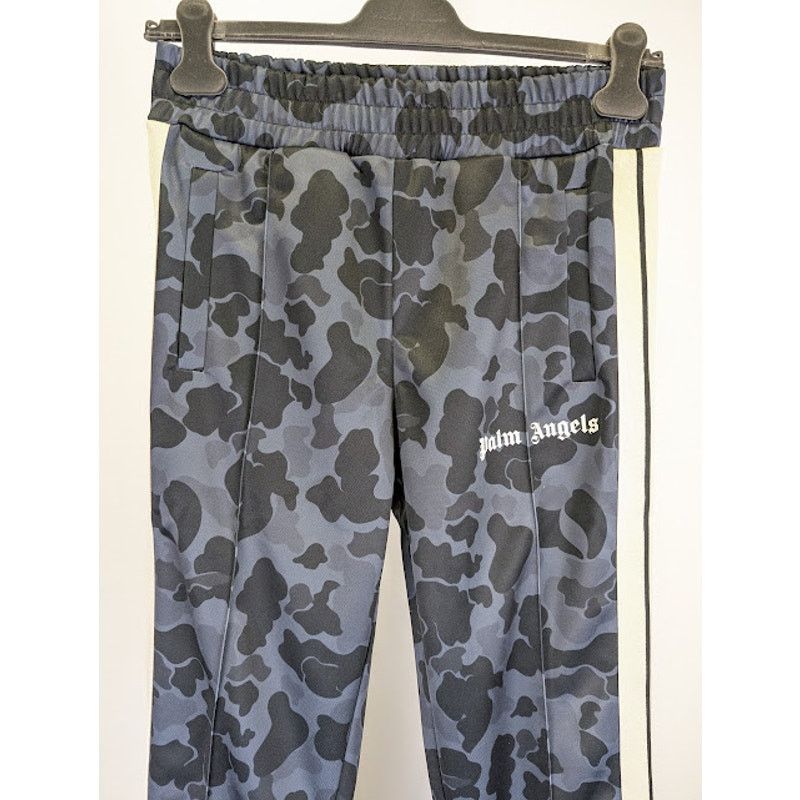 Palm Angels o1rshd1 Night Camo Track Pant in Black / White Size US 32 / EU 48 - 3 Thumbnail
