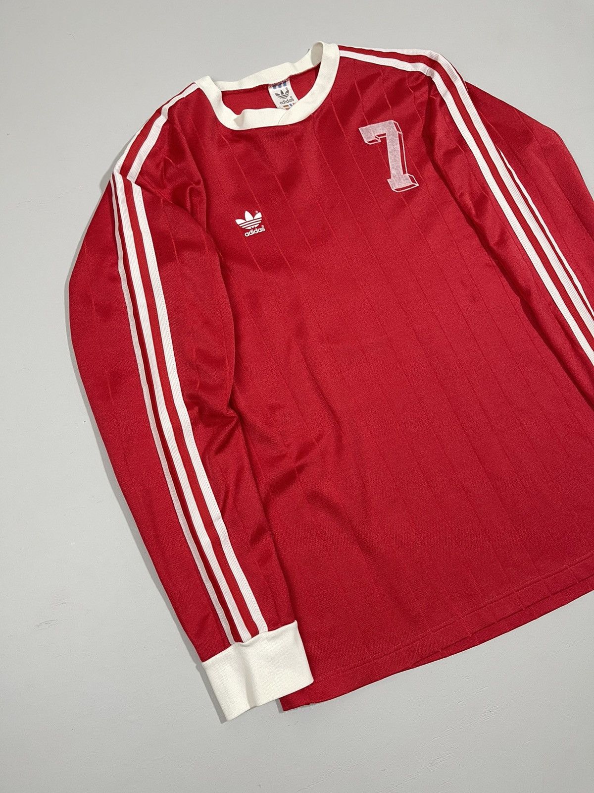 Adidas 70s/80s Adidas Retro Soccer Jersey Made in Yugoslavia #7 Size US L / EU 52-54 / 3 - 11 Thumbnail