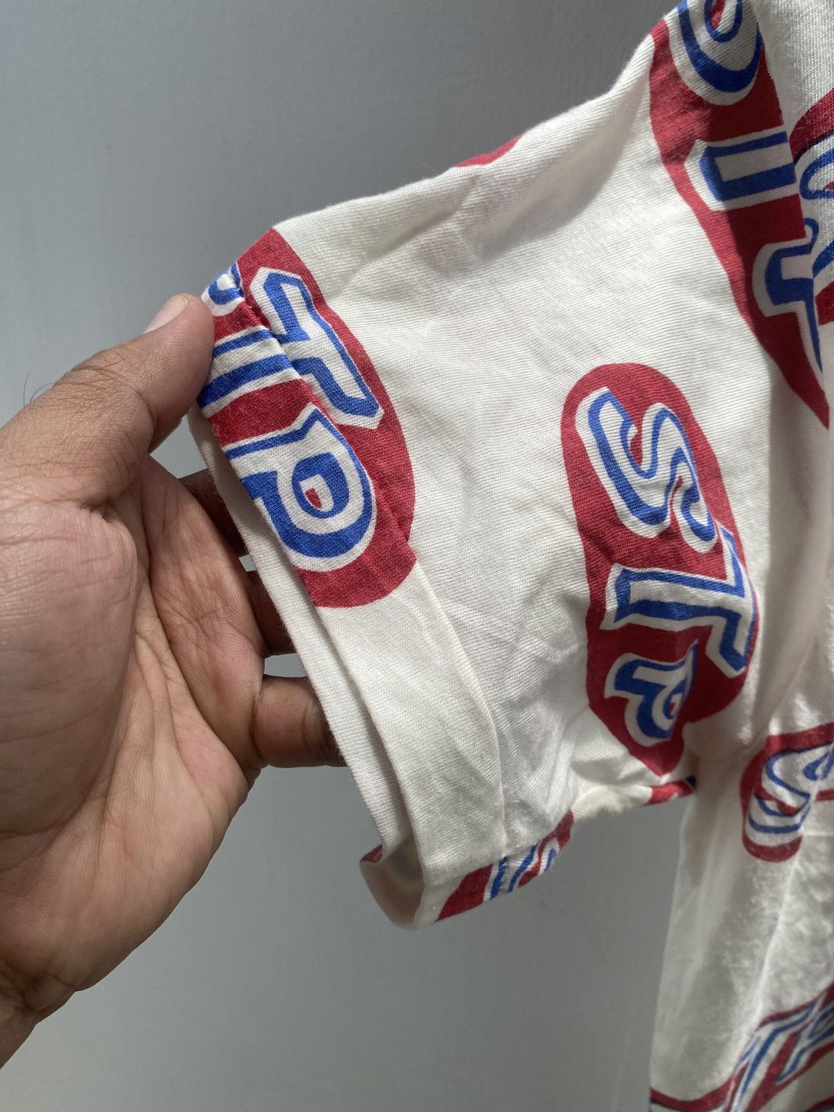 Vintage Vintage 80’s STP AOP Single Stich Tshirt Size US M / EU 48-50 / 2 - 4 Thumbnail
