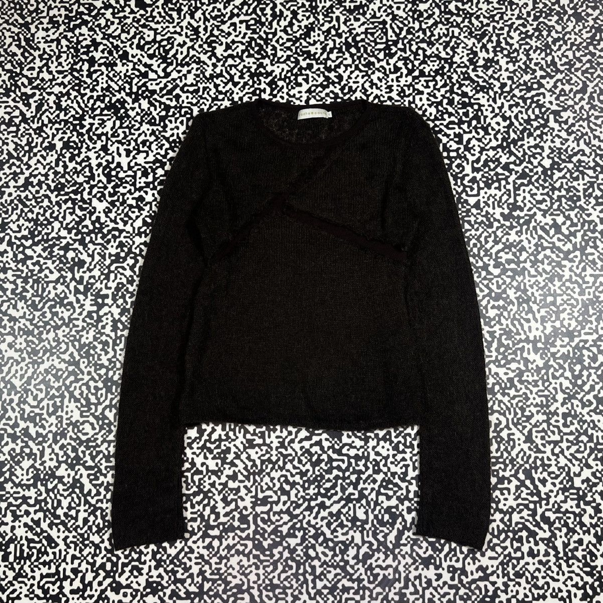 Japanese Brand Vintage Y2K Cache Cache Japanese Style Wool Sweater Size S / US 4 / IT 40 - 1 Thumbnail