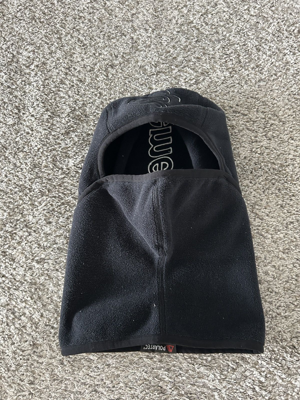 Supreme Supreme Black Fleece Ski Mask Size ONE SIZE - 1 Thumbnail