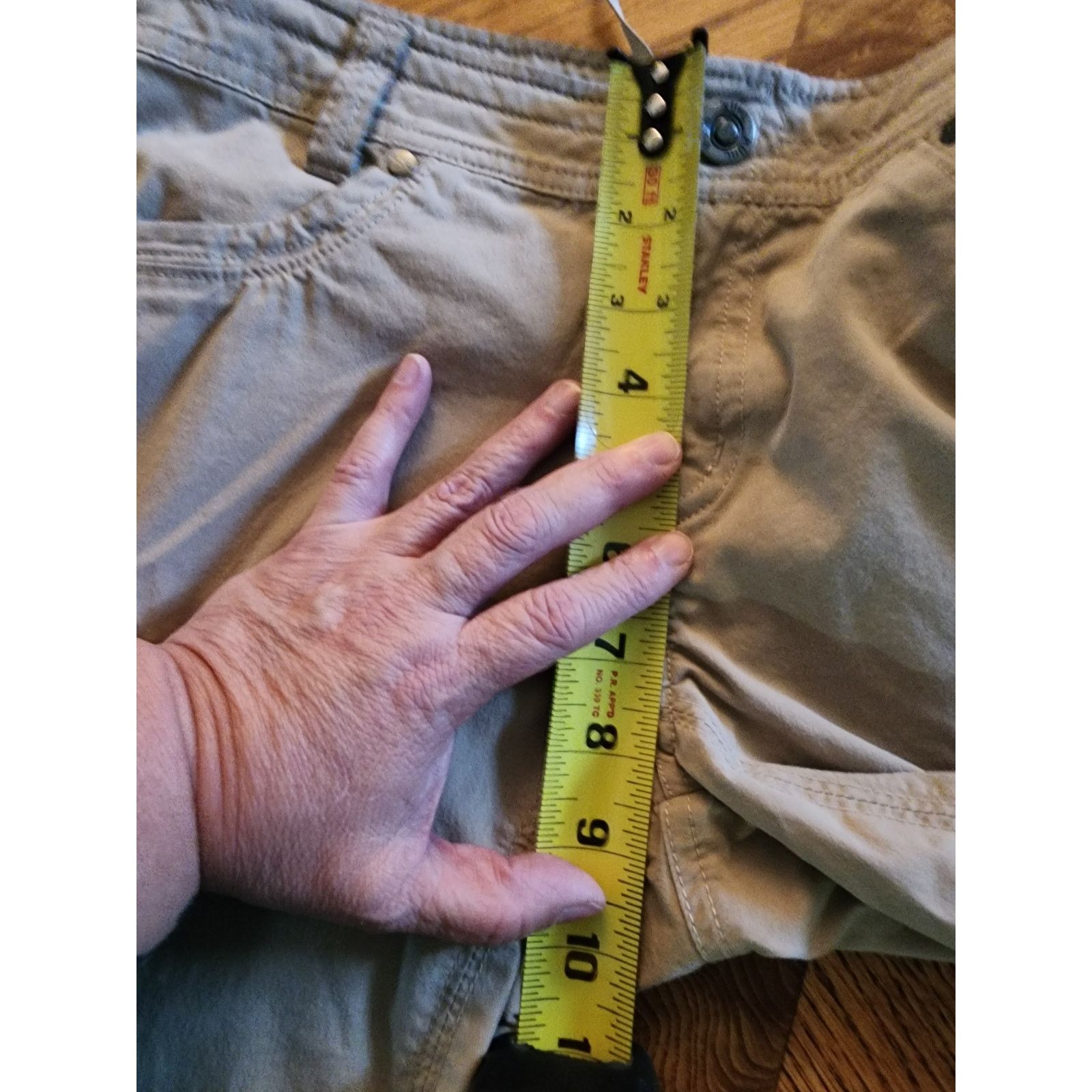 Kuhl Kuhl Spire Roll Up Hiking Pants Outdoor Women Size 8 Khaki Size 30" / US 8 / IT 44 - 7 Thumbnail