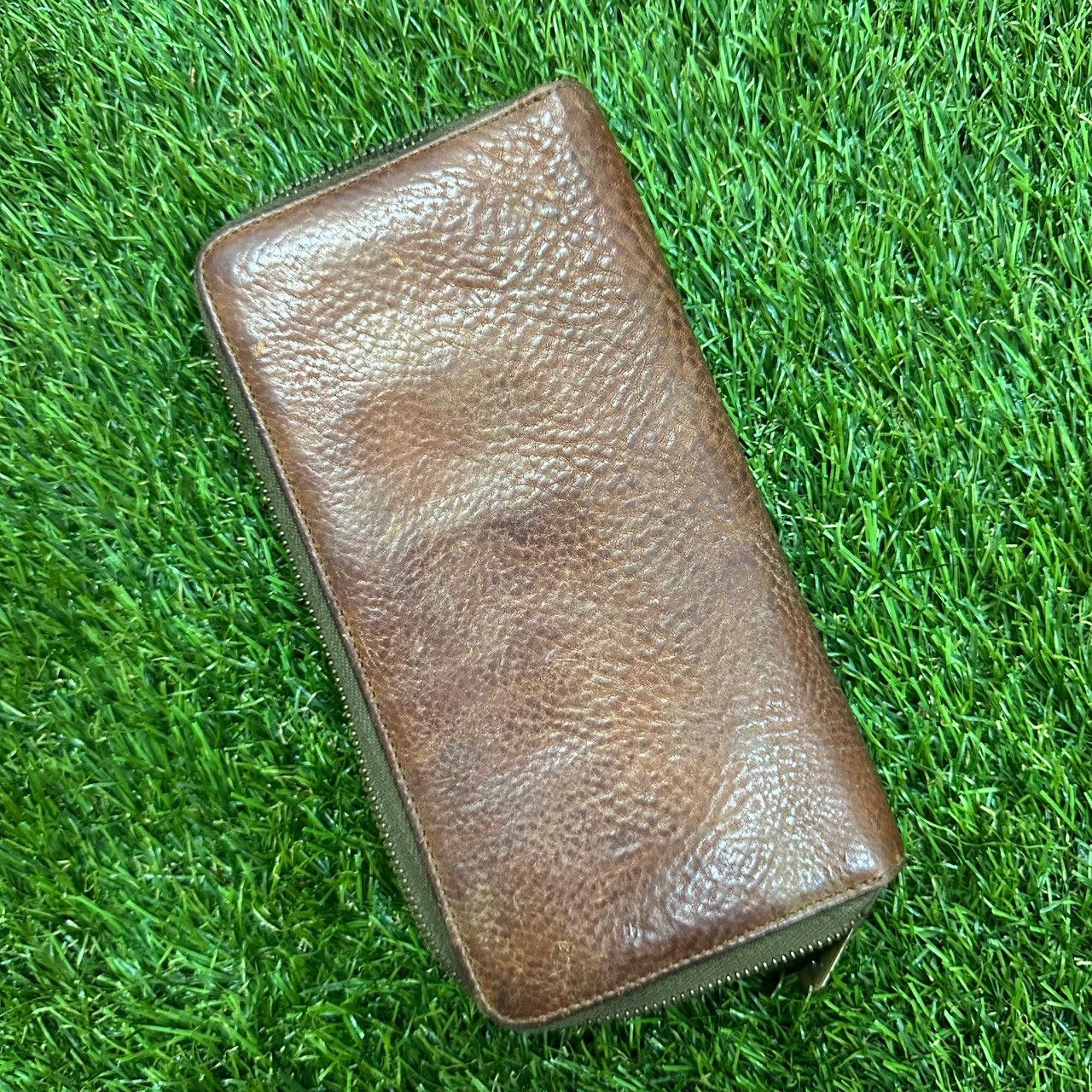 Dolce & Gabbana Dolce & Gabbana Milano Brown Leather Zip-Around Wallet Size ONE SIZE - 2 Thumbnail