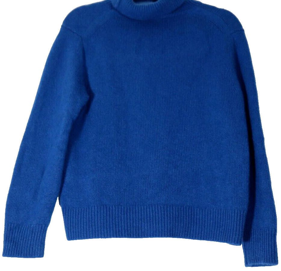 Designer Wilfred Small Bluebell Luxe Cashmere Jara Pullover Sweater Size S / US 4 / IT 40 - 9 Thumbnail