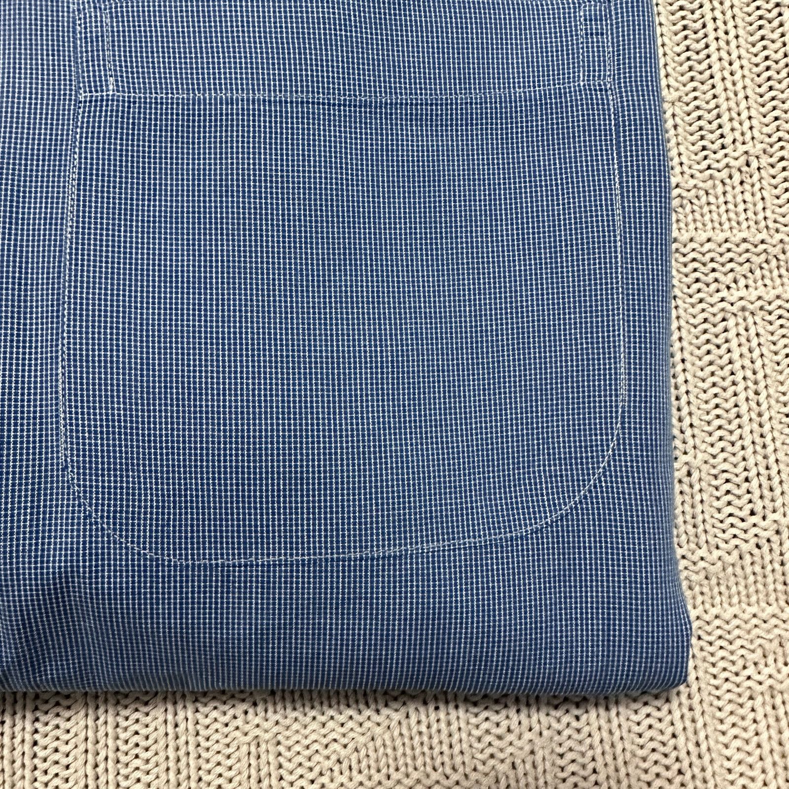 Brooks Brothers Vintage Brooks Brothers blue micro plaid button down size 17 Size US XL / EU 56 / 4 - 4 Thumbnail