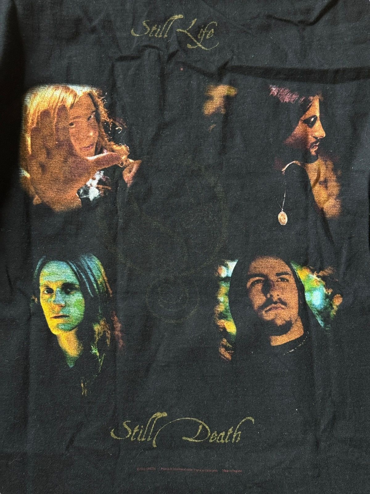 Vintage *RARE* 2000 00s Y2K OPETH METAL LONDON FIEND LONGSLEEVE TEE Size US XL / EU 56 / 4 - 9 Thumbnail