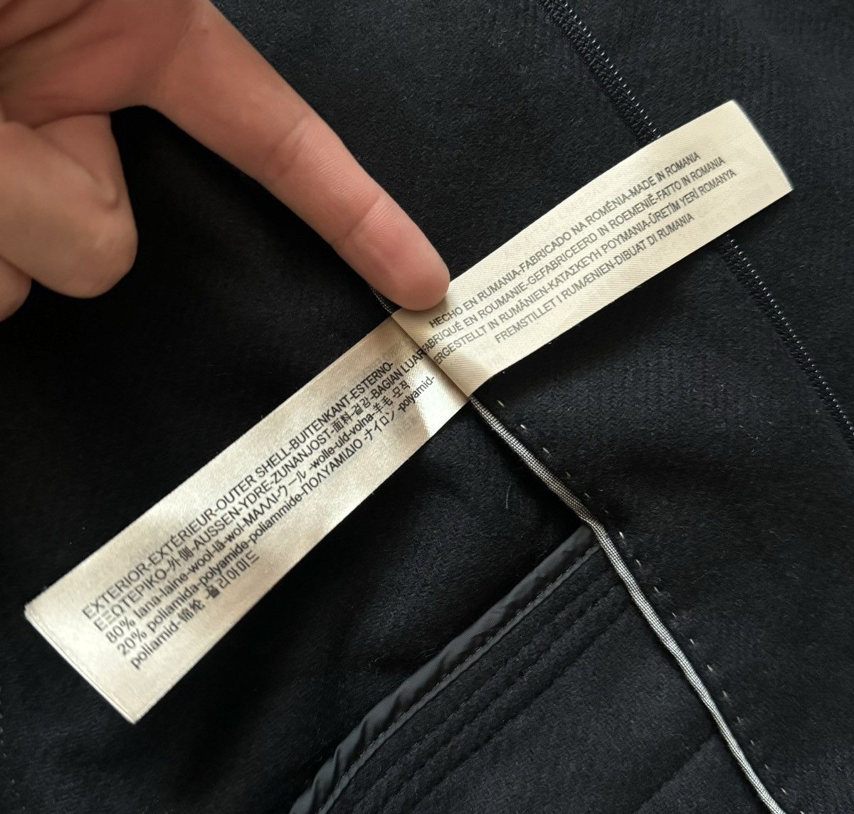 Designer × Massimo Dutti Massimo dutti XS Wmns coat cropped heavy jacket wool Size XS / US 0-2 / IT 36-38 - 13 Thumbnail
