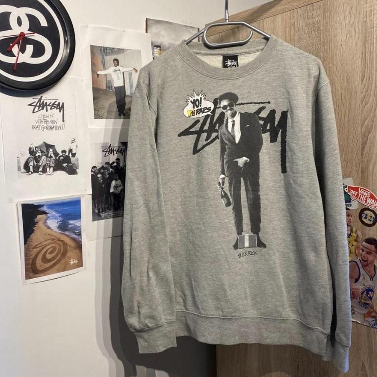 Mtv Stussy x Slim Rick MTV Raps Crewneck Size US M / EU 48-50 / 2 - 1 Thumbnail