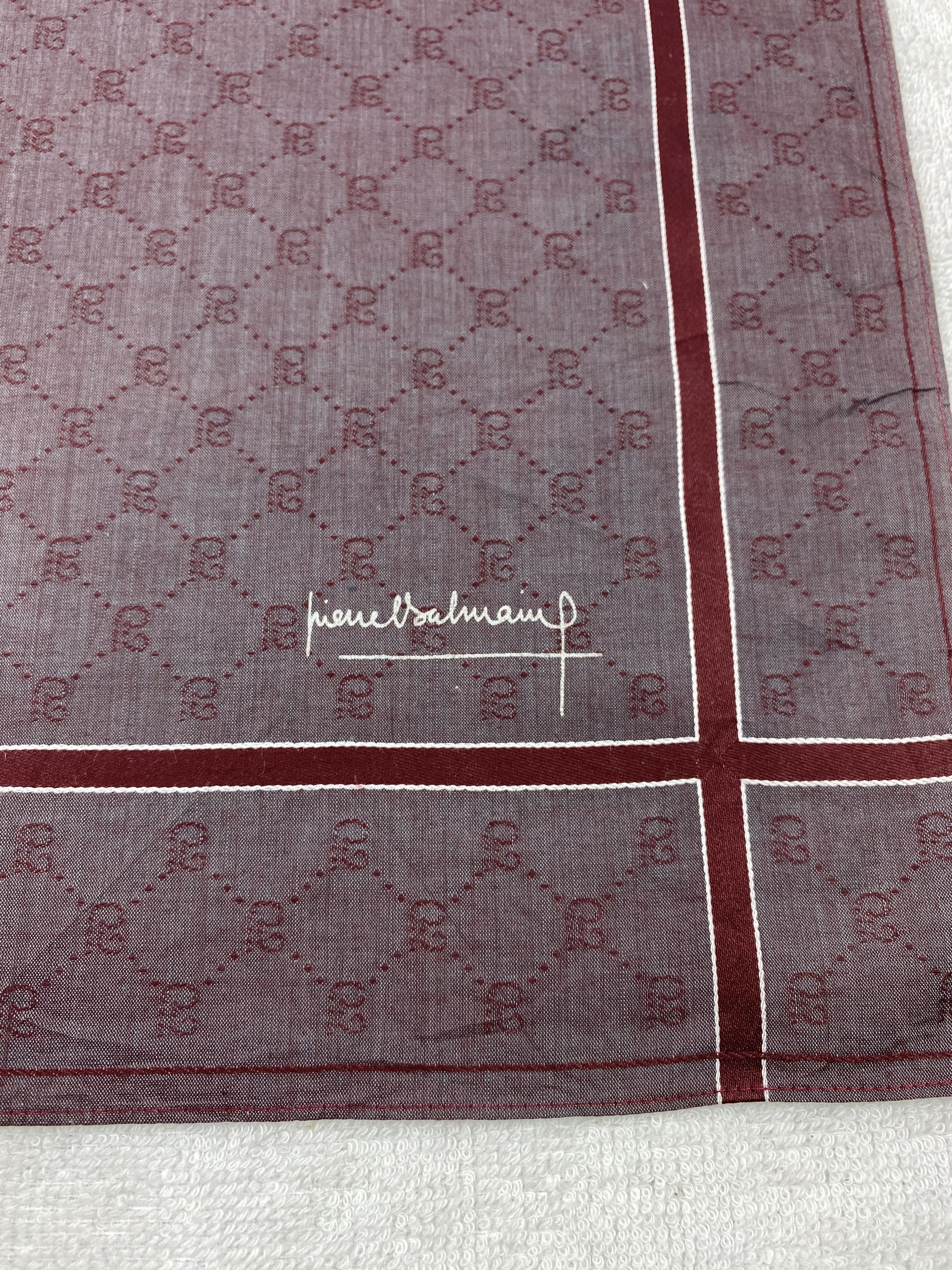 Pierre Balmain Pierre Balmain Handkerchief / Bandana / Neckerchief Size ONE SIZE - 5 Thumbnail