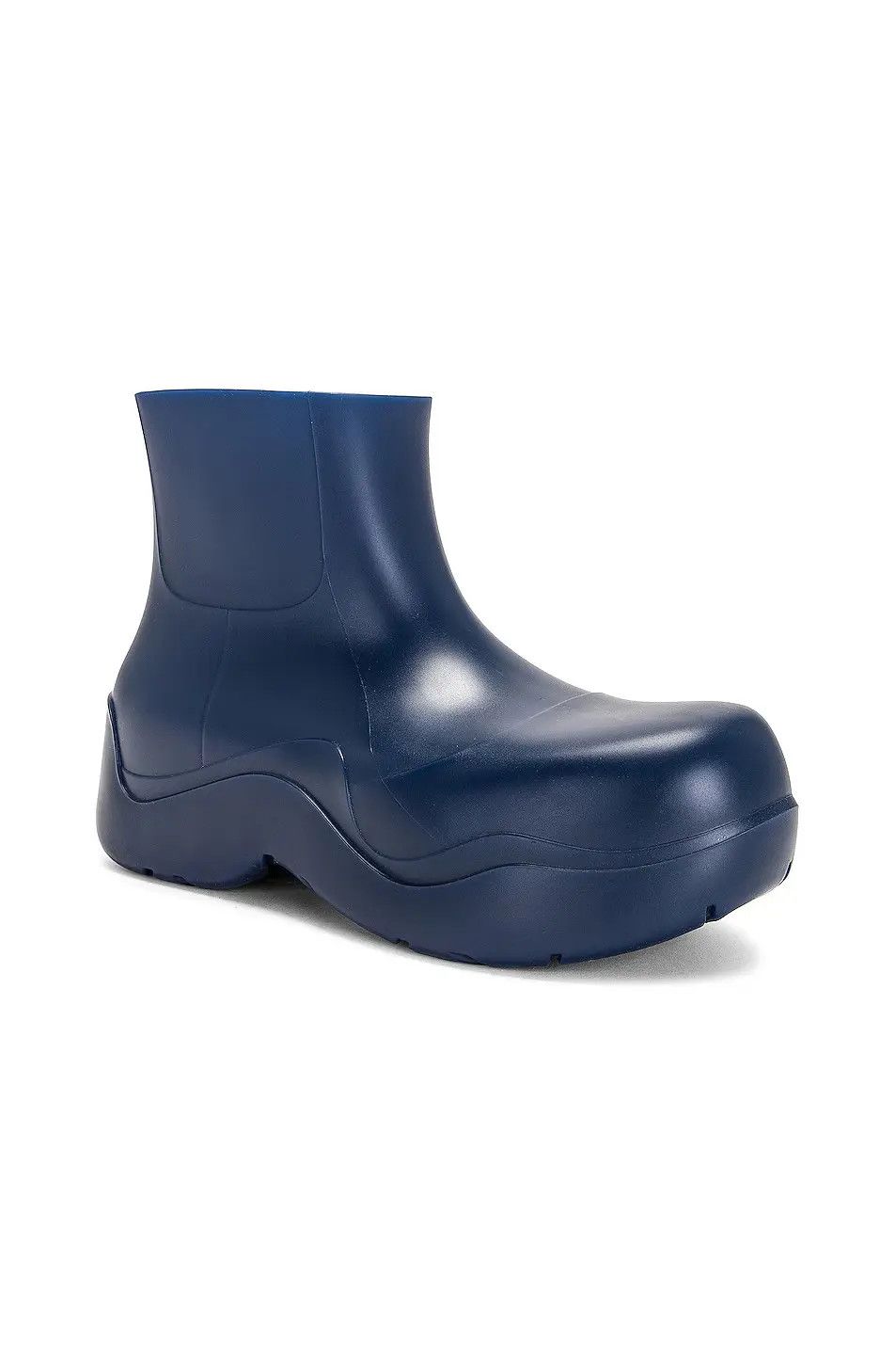 Bottega Veneta o1lv12m1024 Puddle Ankle Boots in Blue Size US 6 / EU 39 - 4 Thumbnail