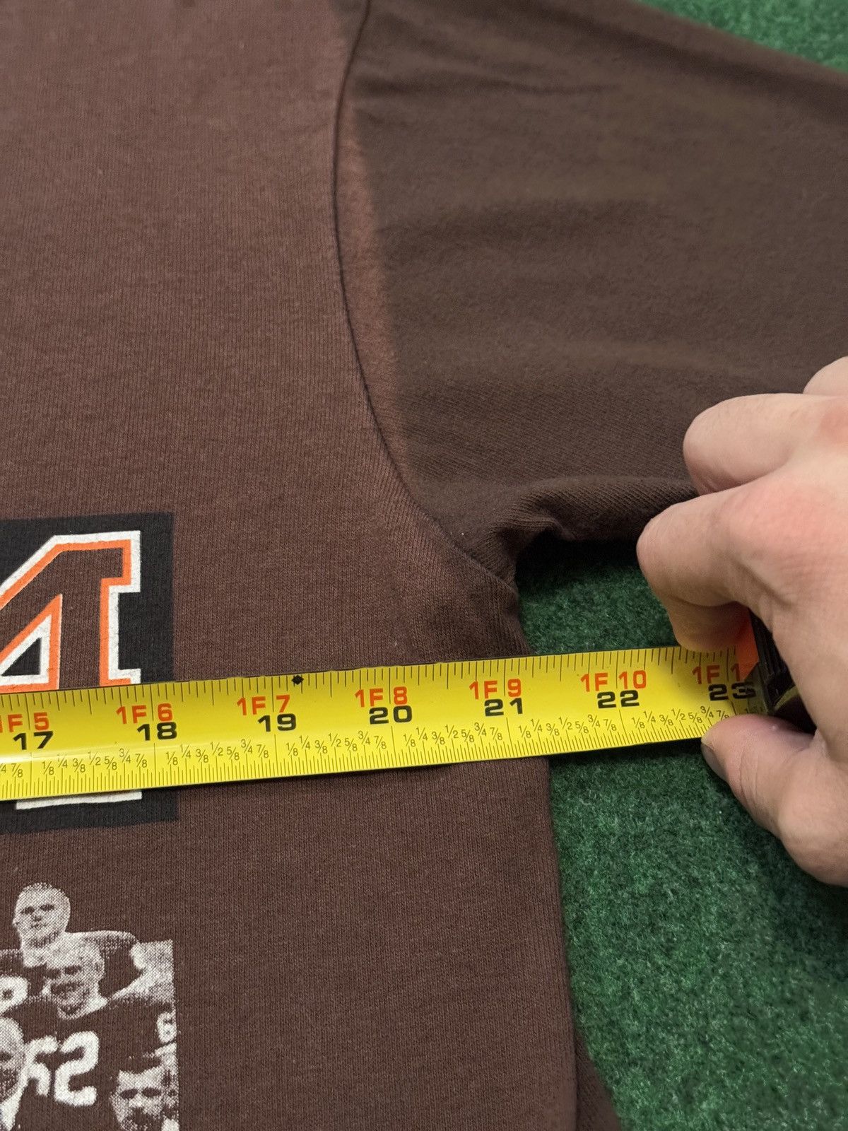 Vintage Vintage 90s Cleveland Browns RARE Retro Football T Shirt Size US L / EU 52-54 / 3 - 5 Thumbnail