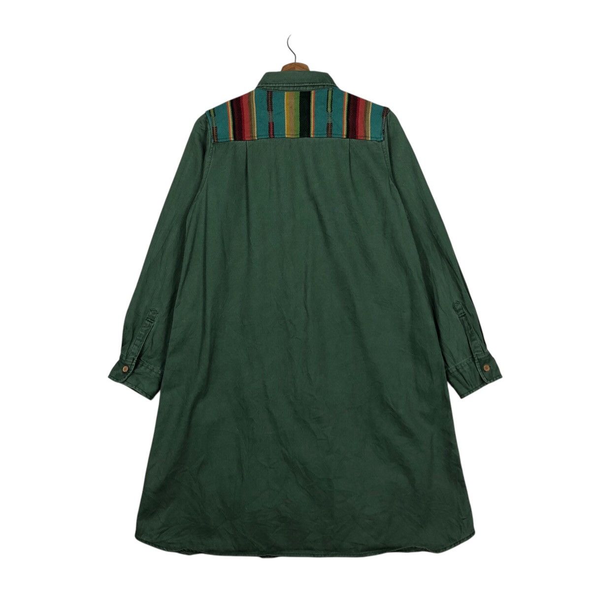 Japanese Brand 📌Vintage Titicaca Shirt Jacket Military Design Rich Green Size US M / EU 48-50 / 2 - 9 Thumbnail