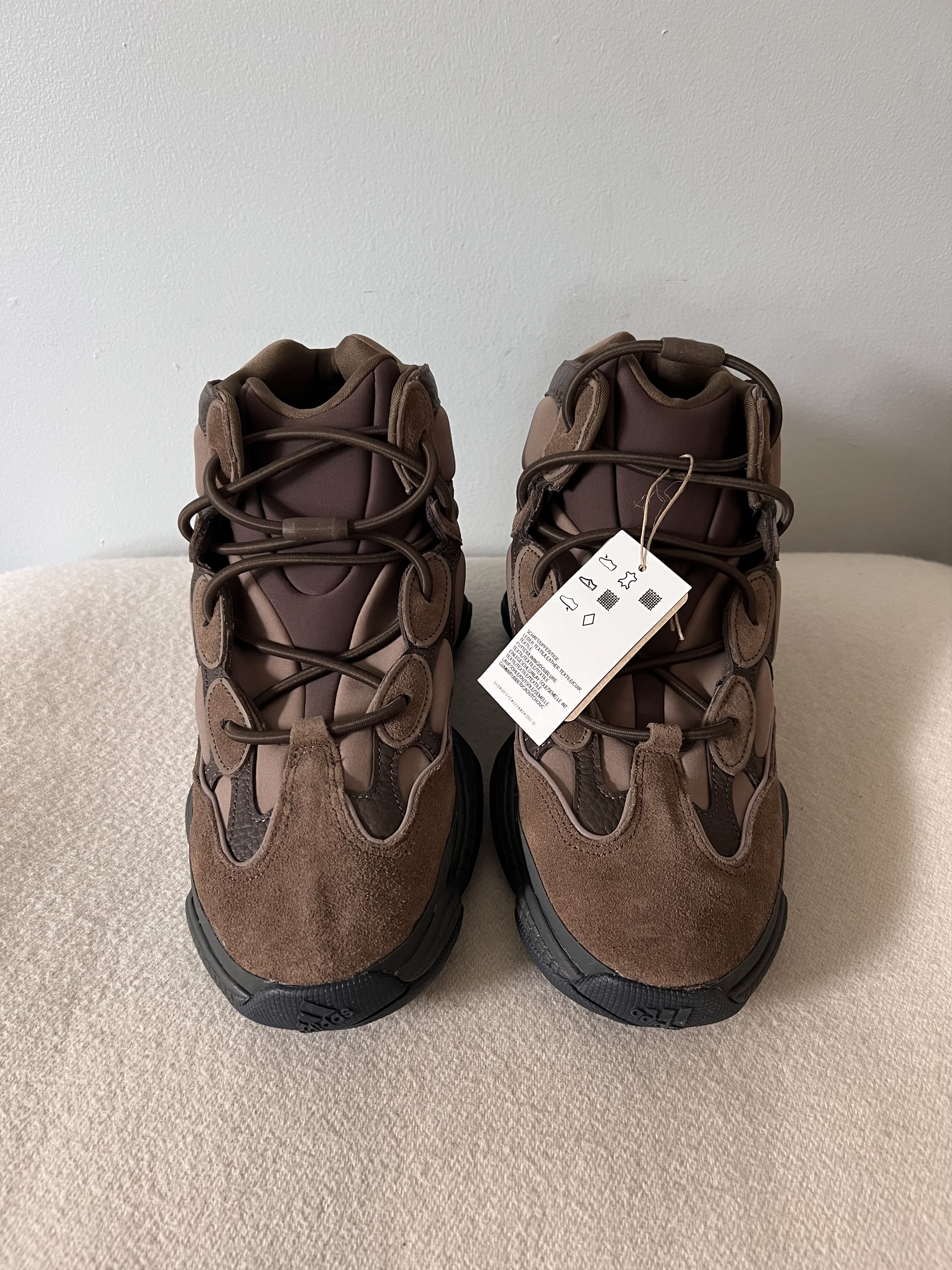 Adidas × Kanye West Adidas Yeezy 500 High in Taupe Black Size US 10.5 / EU 43-44 - 4 Thumbnail